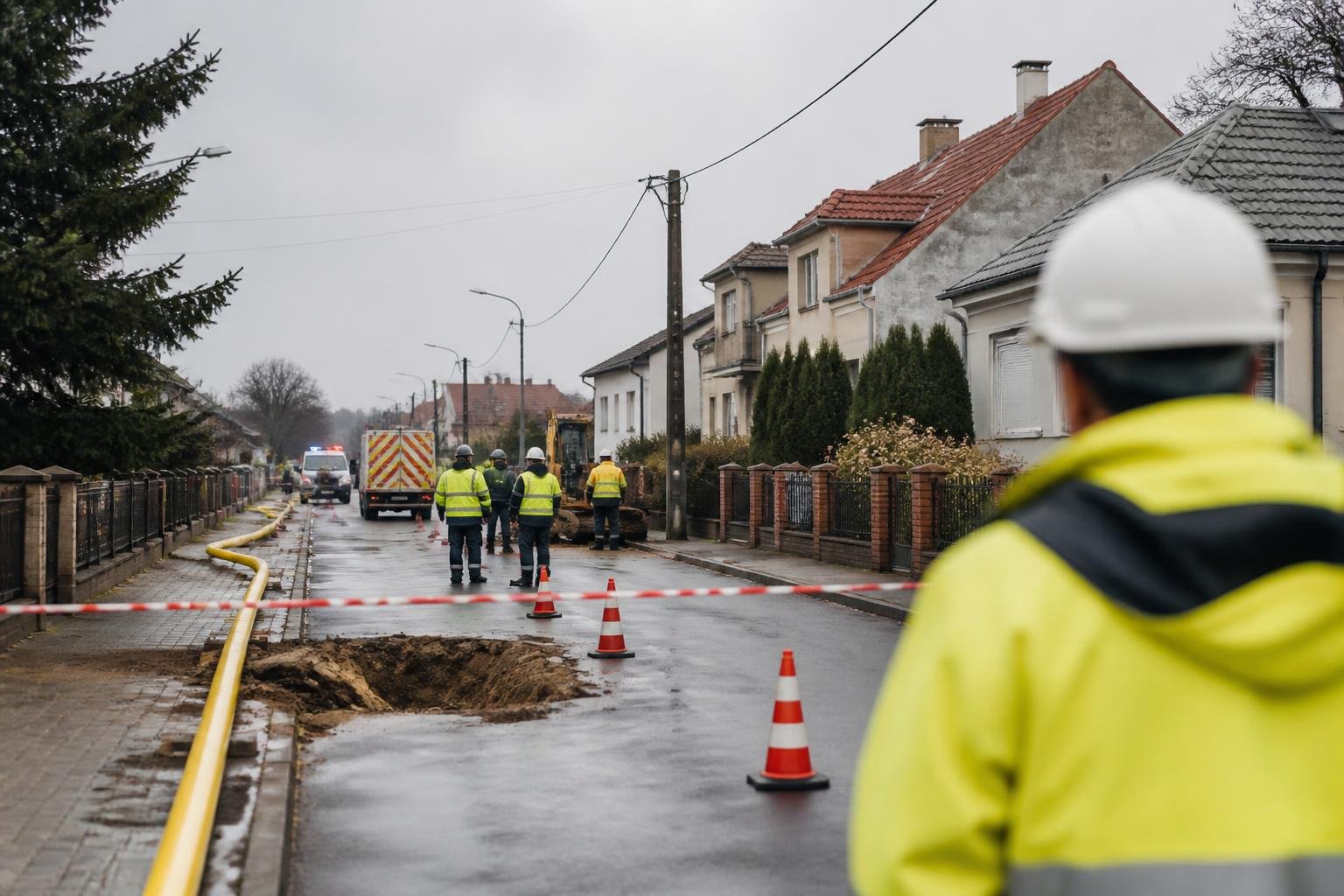 Ewakuacja w Murowanej Goślinie