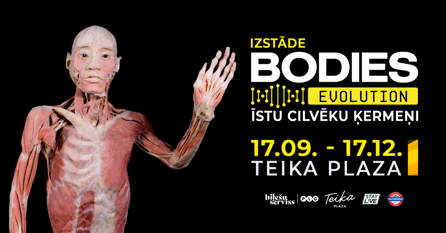BODIES Evolution в Латвии: путешествие внутрь человеческого тела