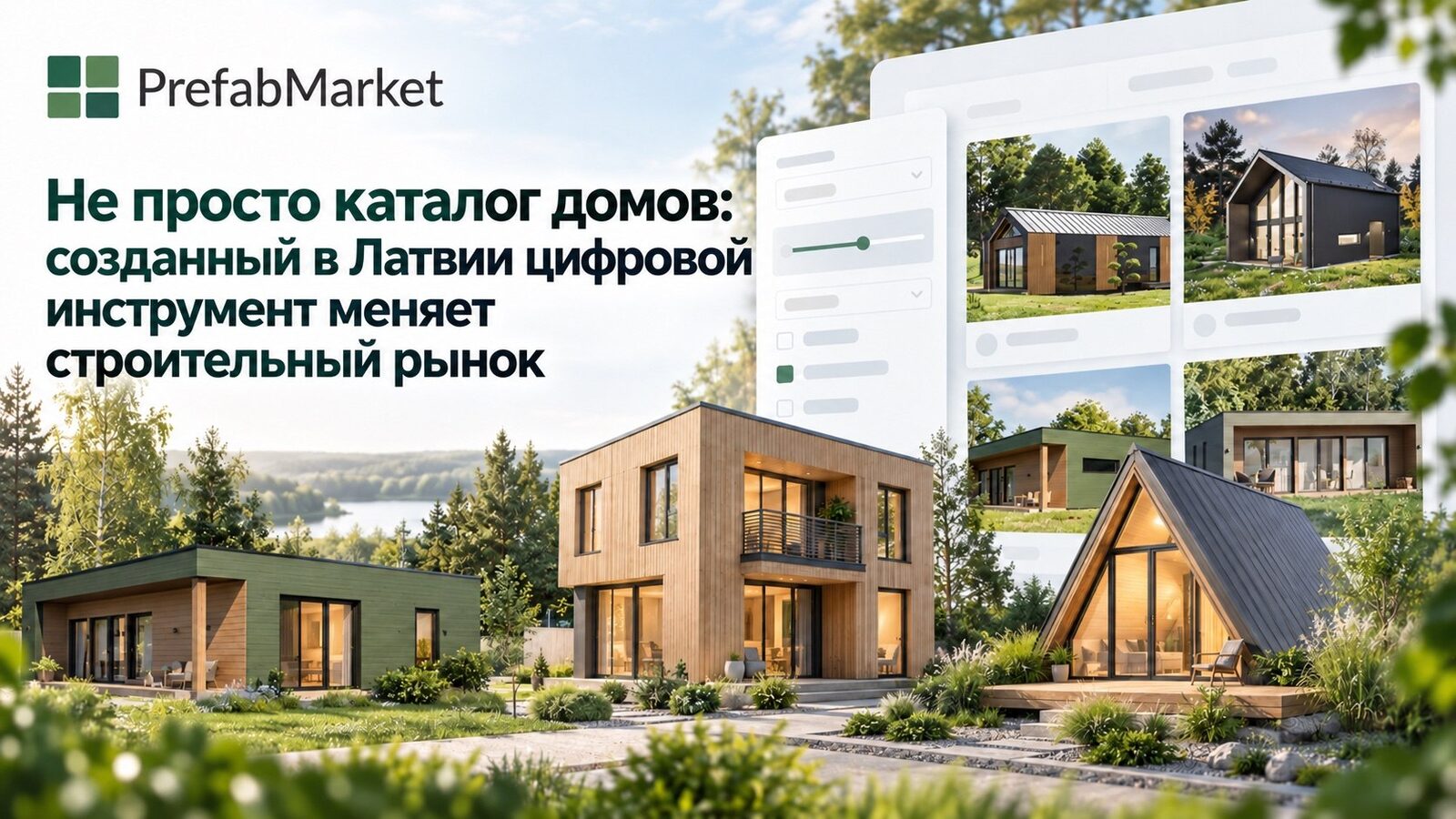 Не просто каталог домов: созданный в Латвии цифровой инструмент меняет строительный рынок Не просто каталог домов: созданный в Латвии цифровой инструмент меняет строительный рынок