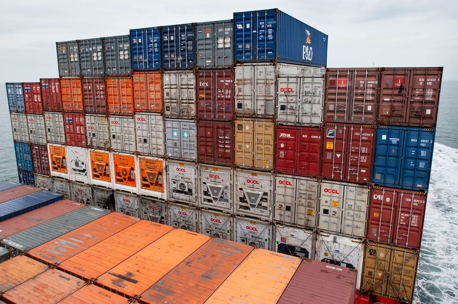 Containers fall into Port of LA