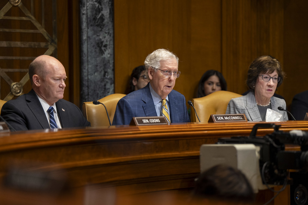 McConnellas grįžo į Senatą