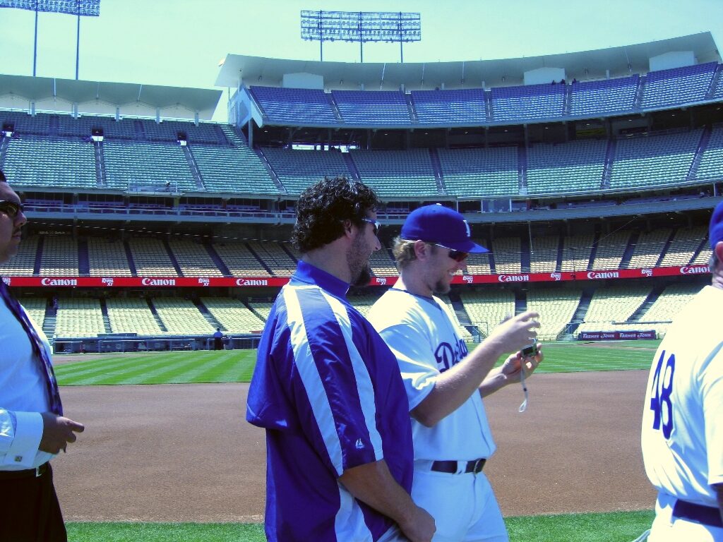 Dodgers tie playoff streak record Dodgers tie playoff streak record