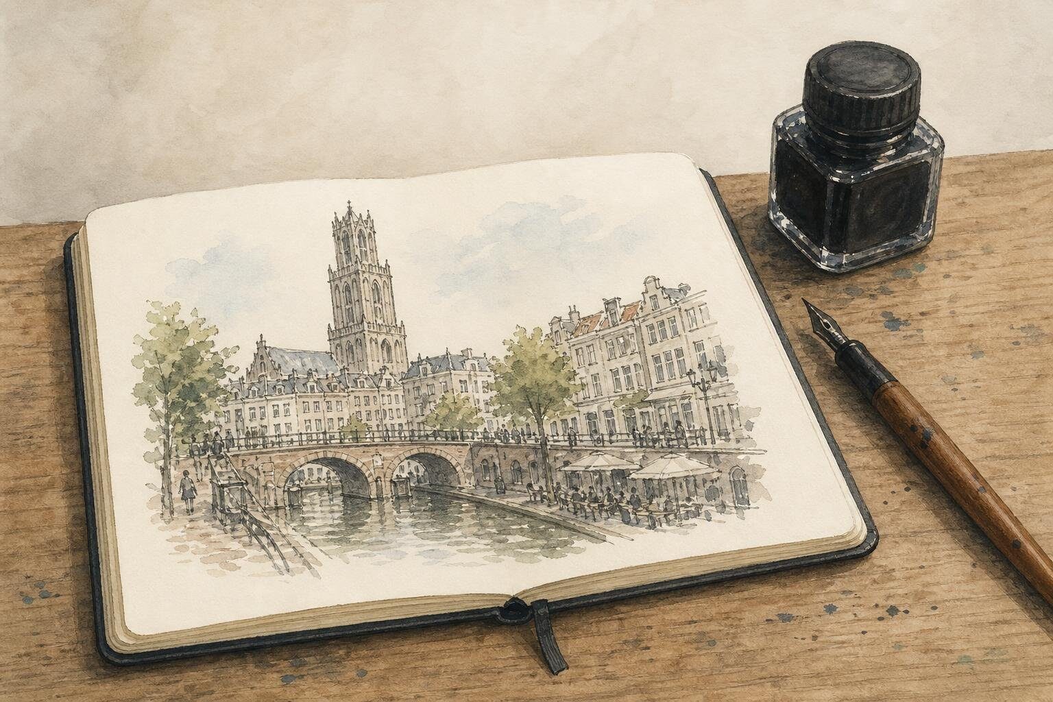 Utrecht krijgt eerste Stadstekenaar