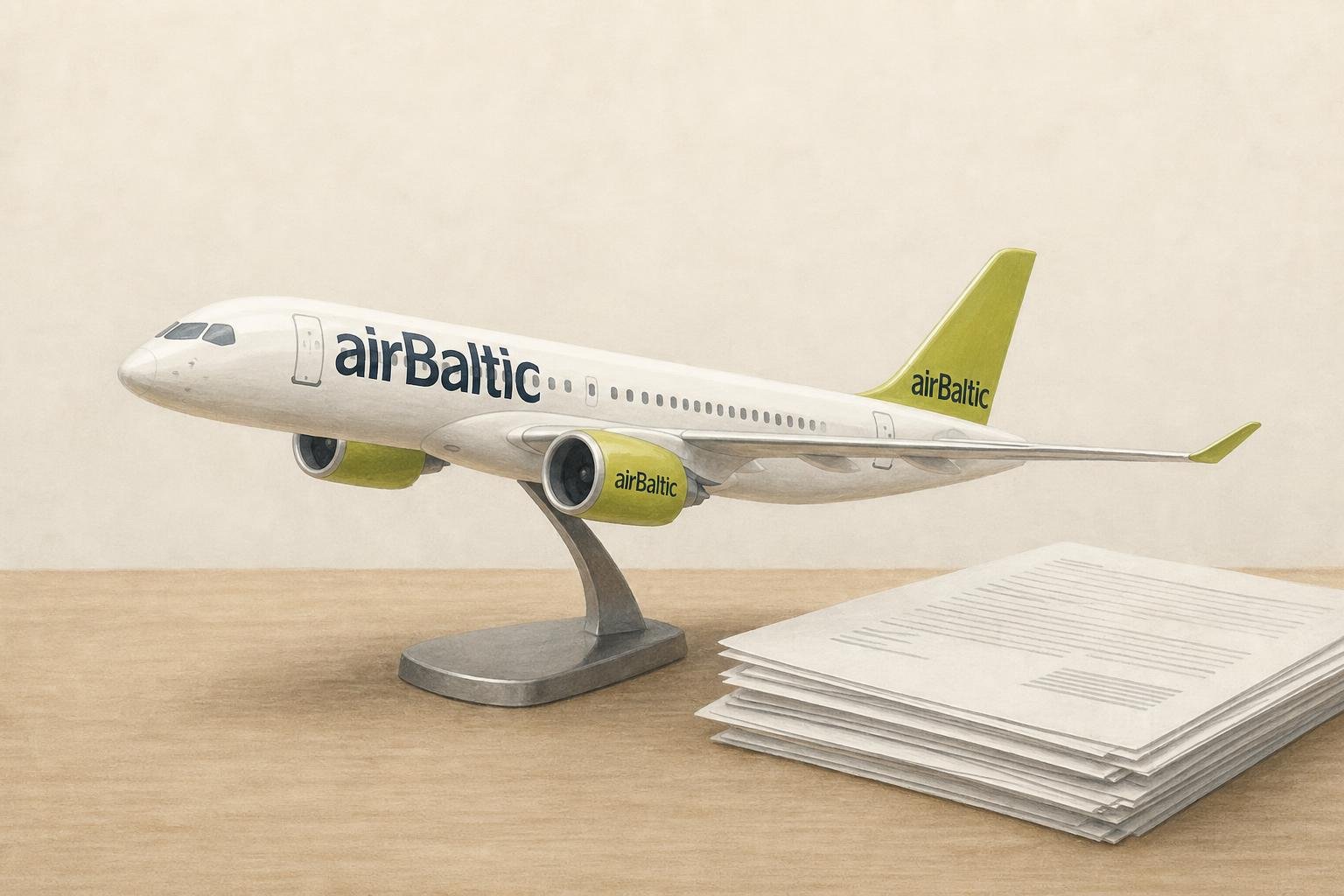 airBaltic начала реструктуризацию в США