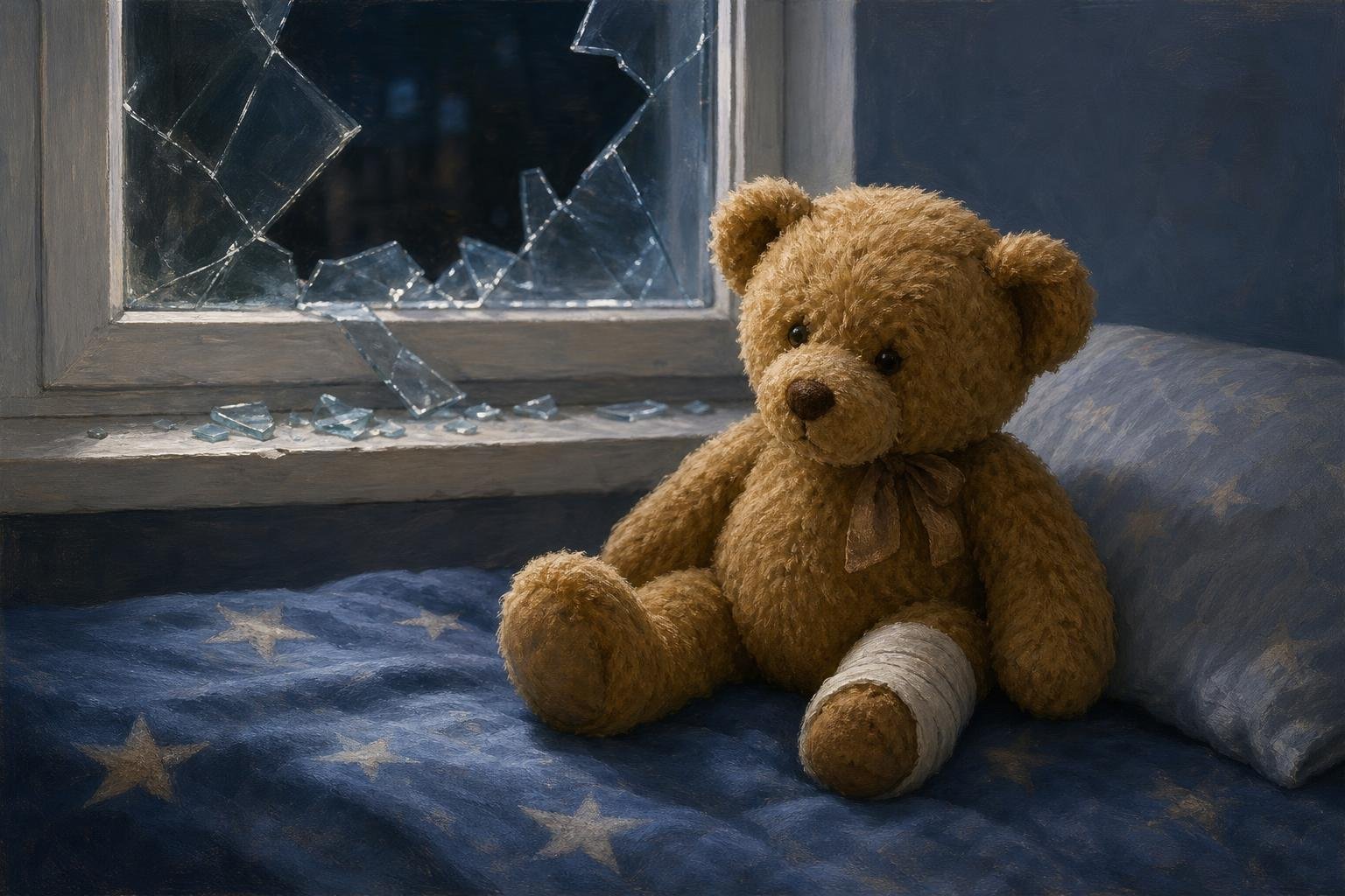 Ночной удар по Киеву ранил детей