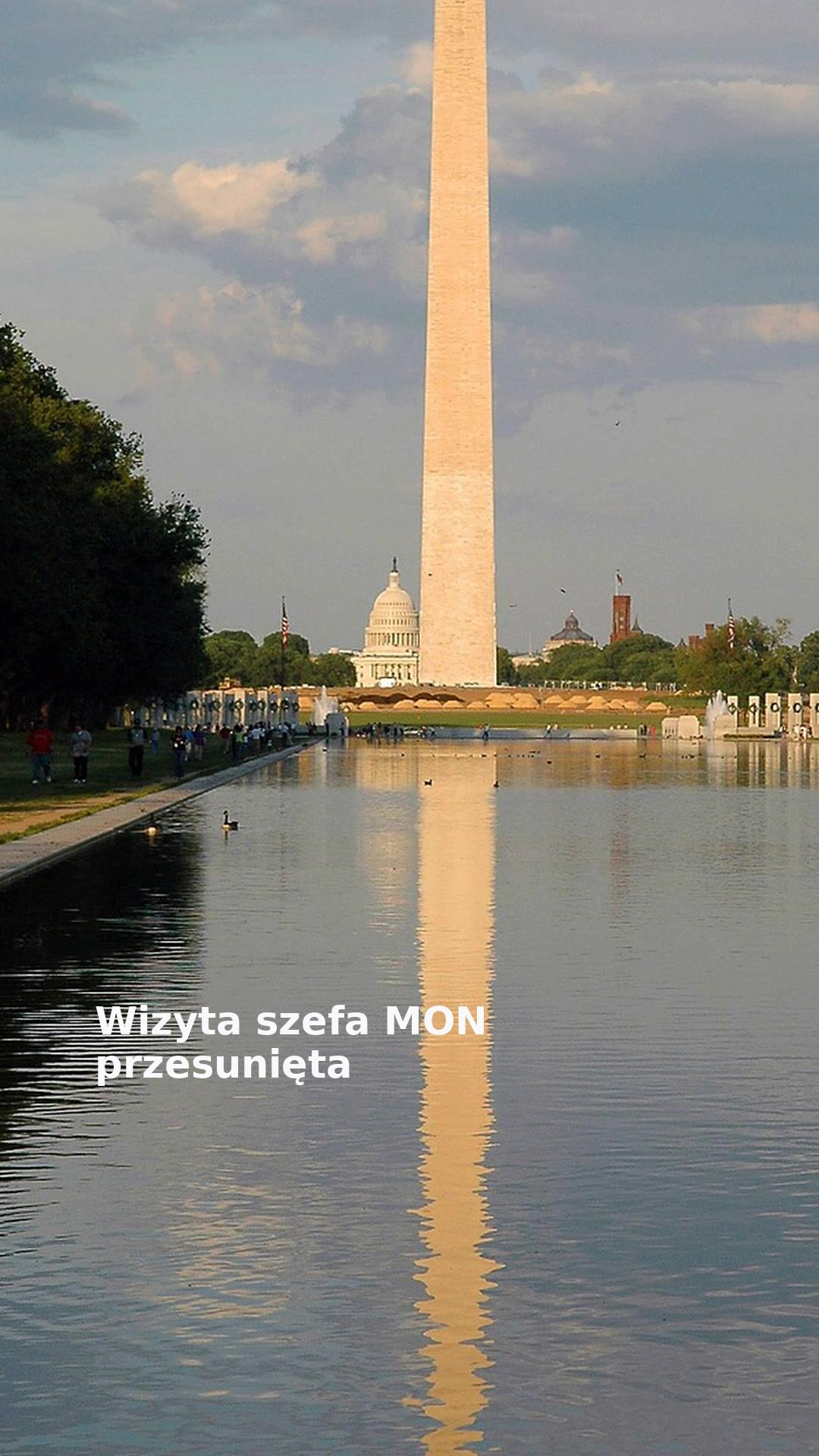 Wizyta szefa MON przesunięta
