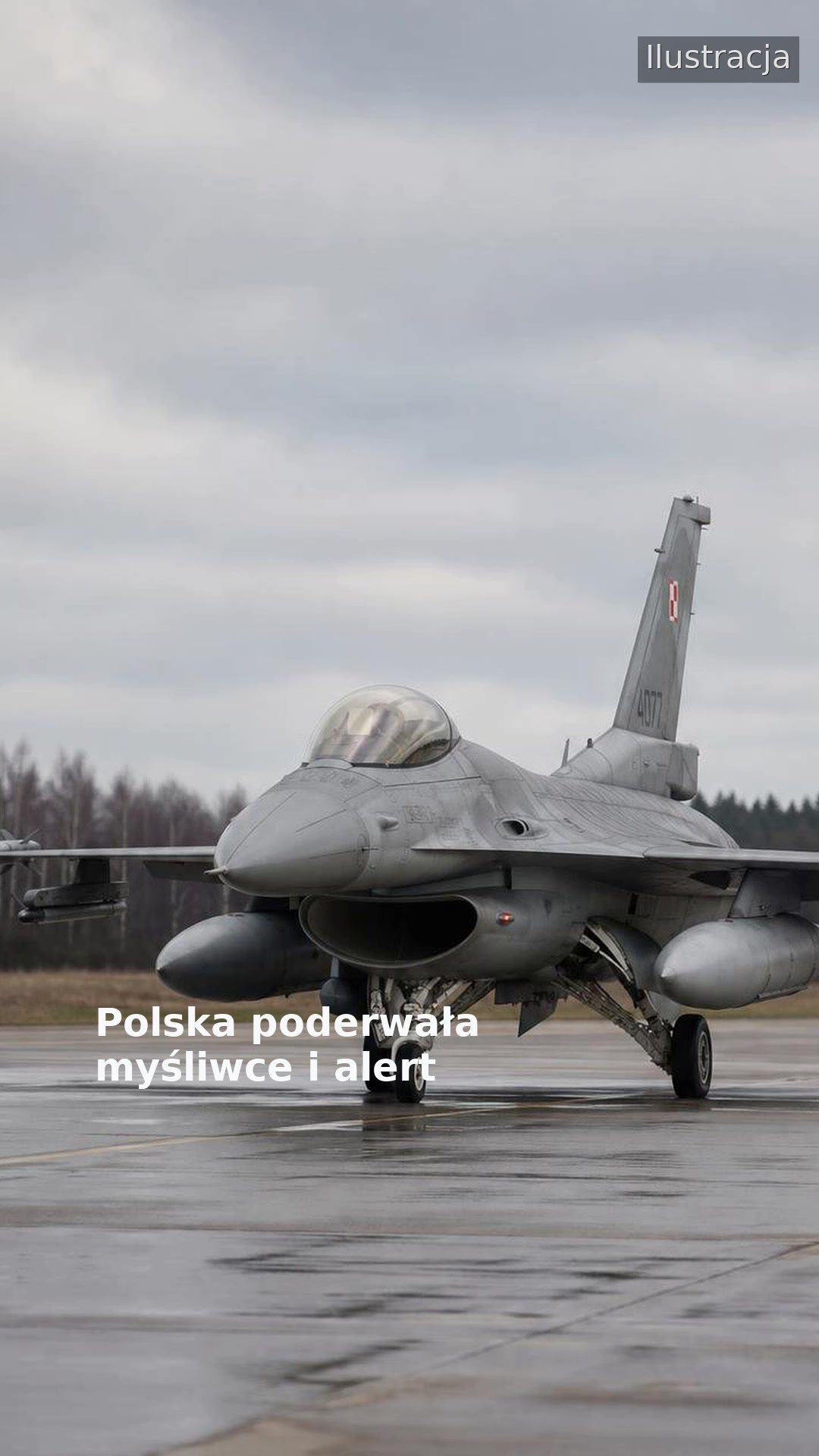 Polska poderwała myśliwce i alert