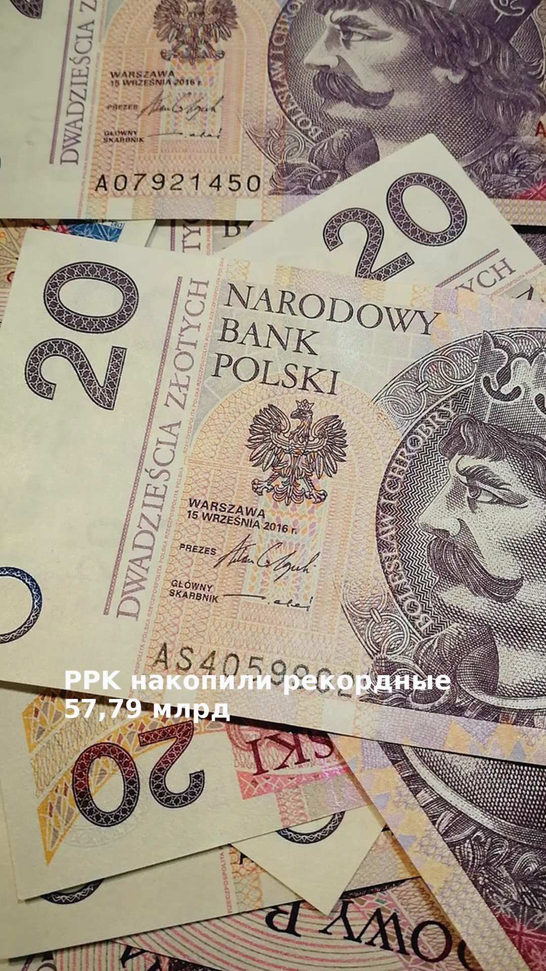 PPK накопили рекордные 57,79 млрд