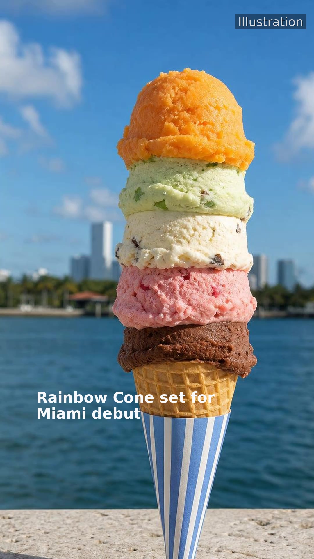 Rainbow Cone set for Miami debut