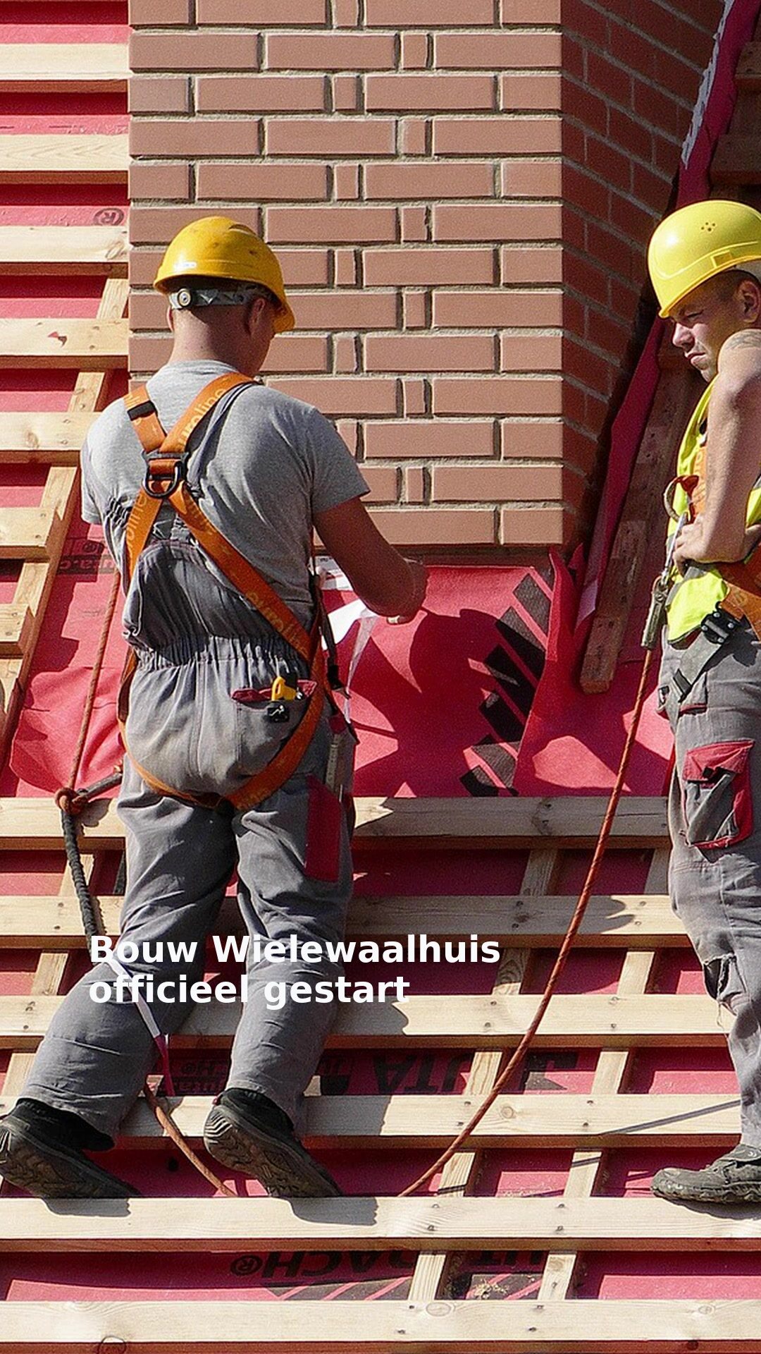 Bouw Wielewaalhuis officieel gestart
