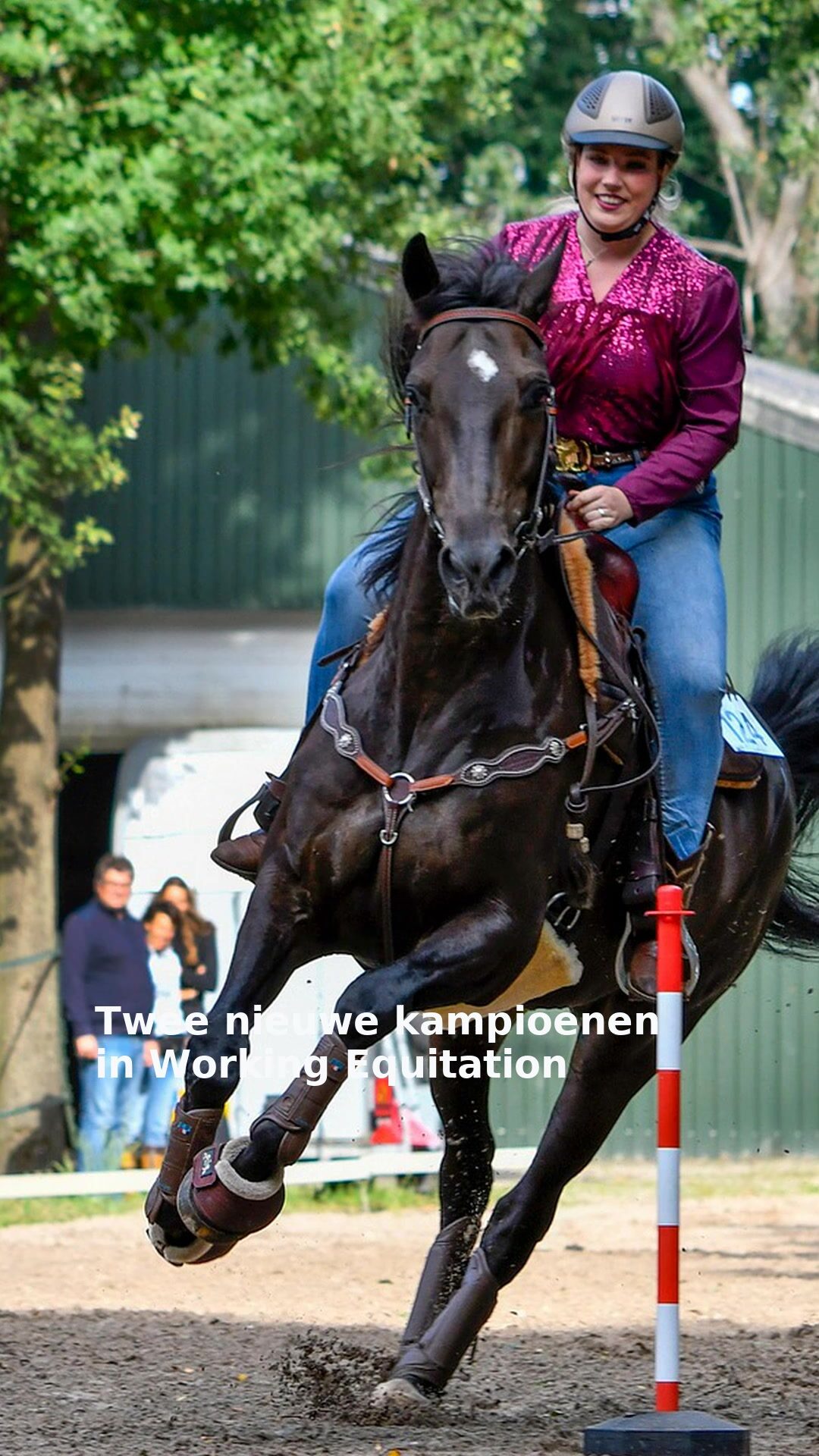 Twee nieuwe kampioenen in Working Equitation