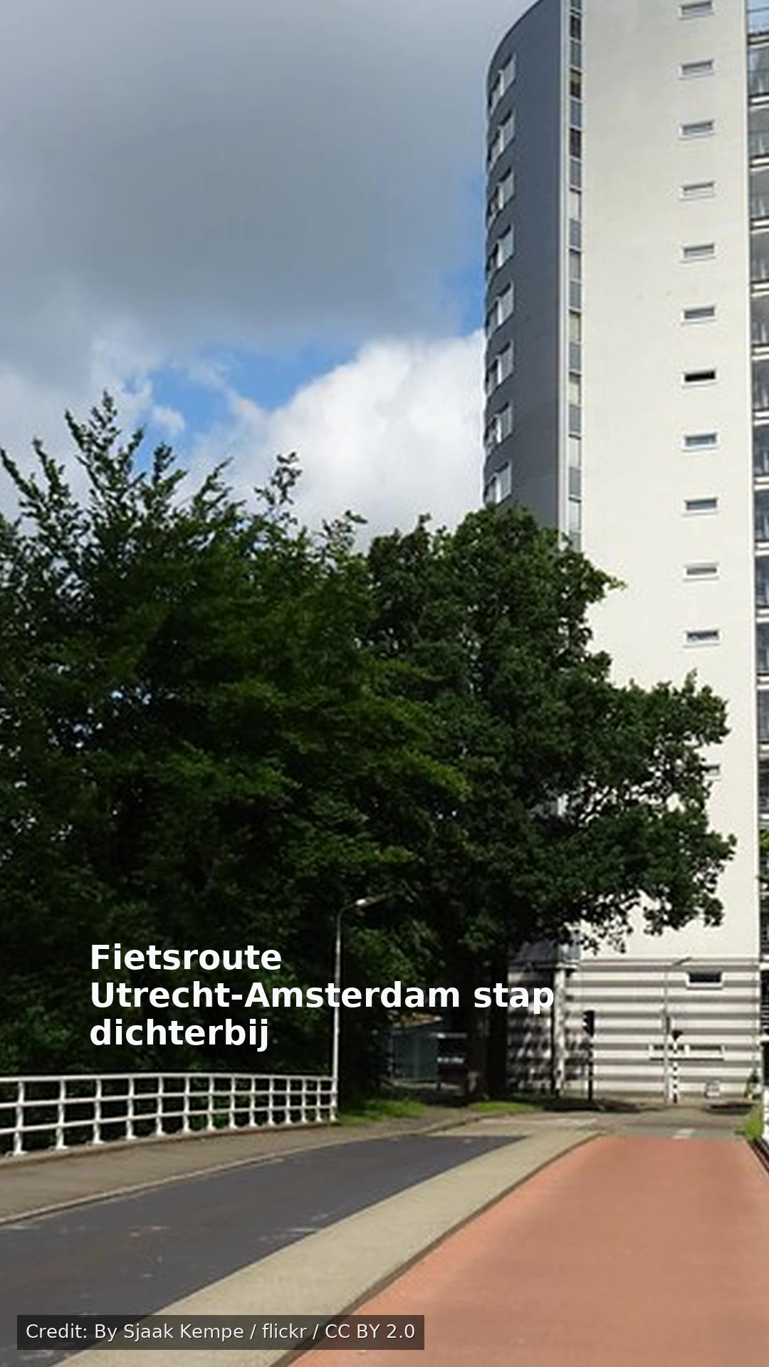 Fietsroute Utrecht-Amsterdam stap dichterbij