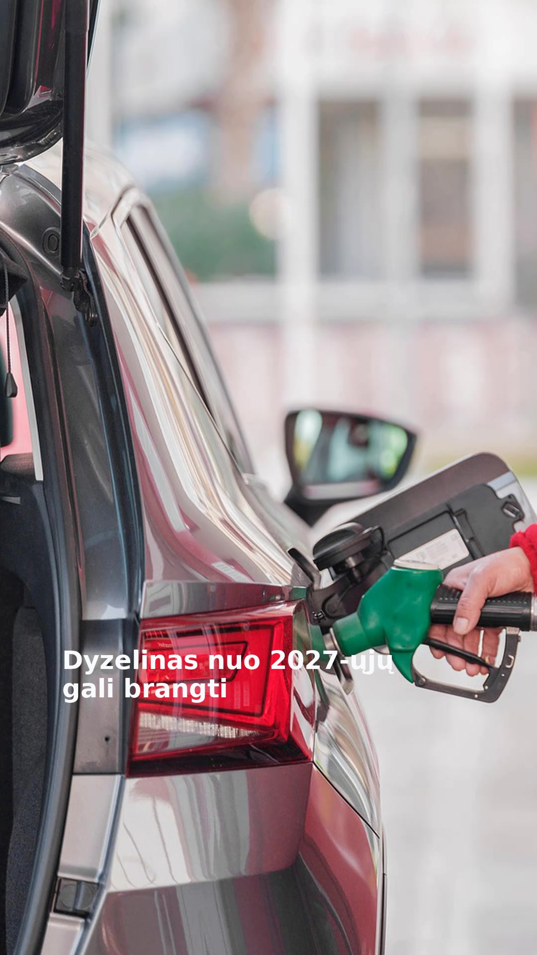 Dyzelinas nuo 2027-ųjų gali brangti