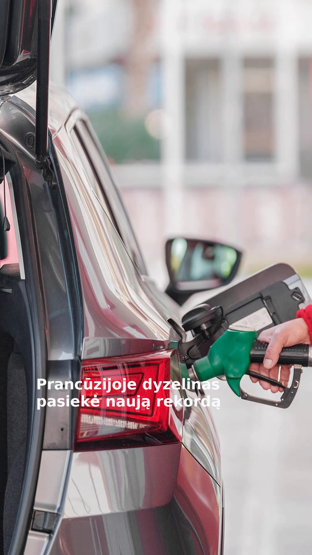 Prancūzijoje dyzelinas pasiekė naują rekordą