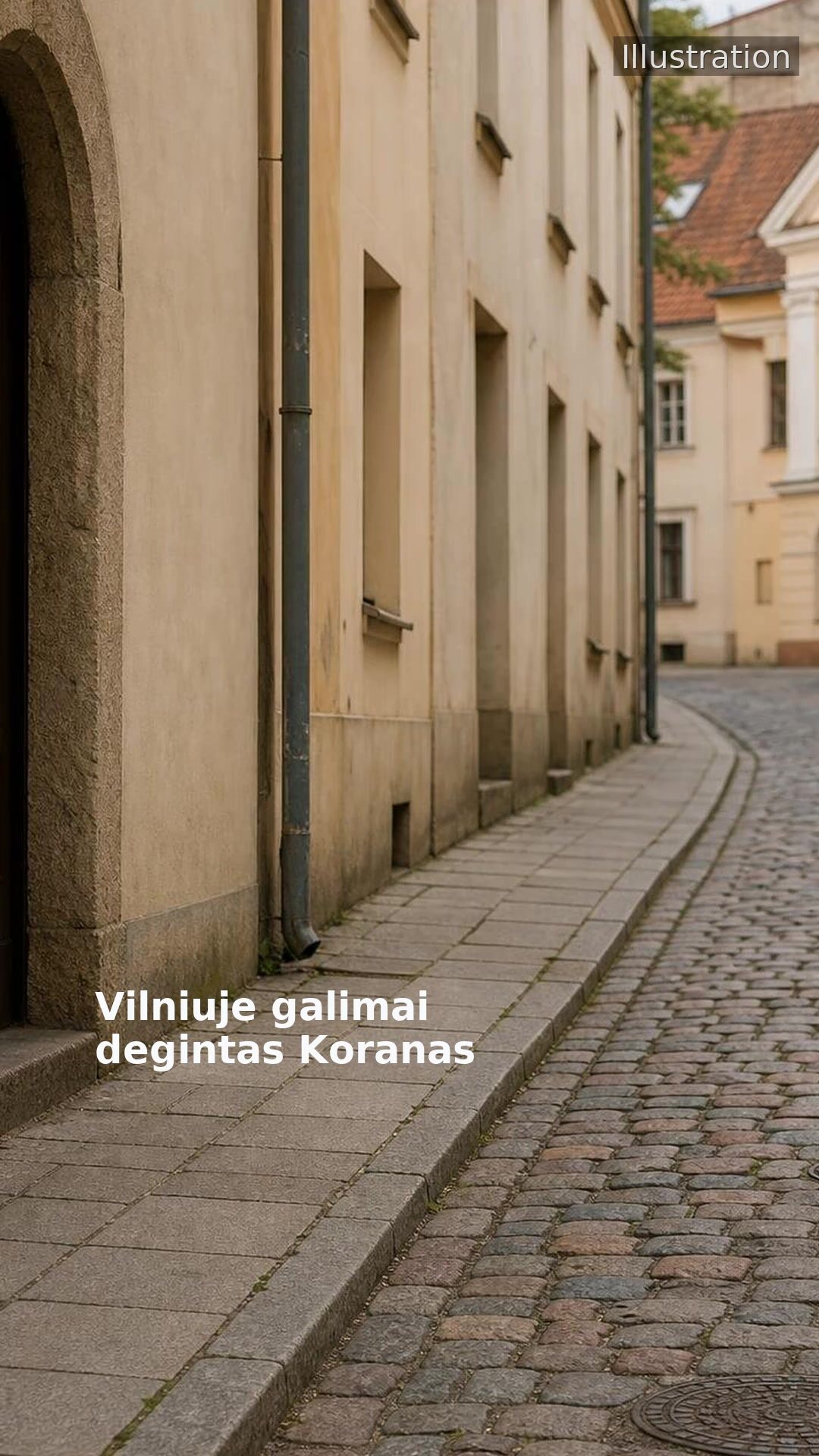 Vilniuje galimai degintas Koranas