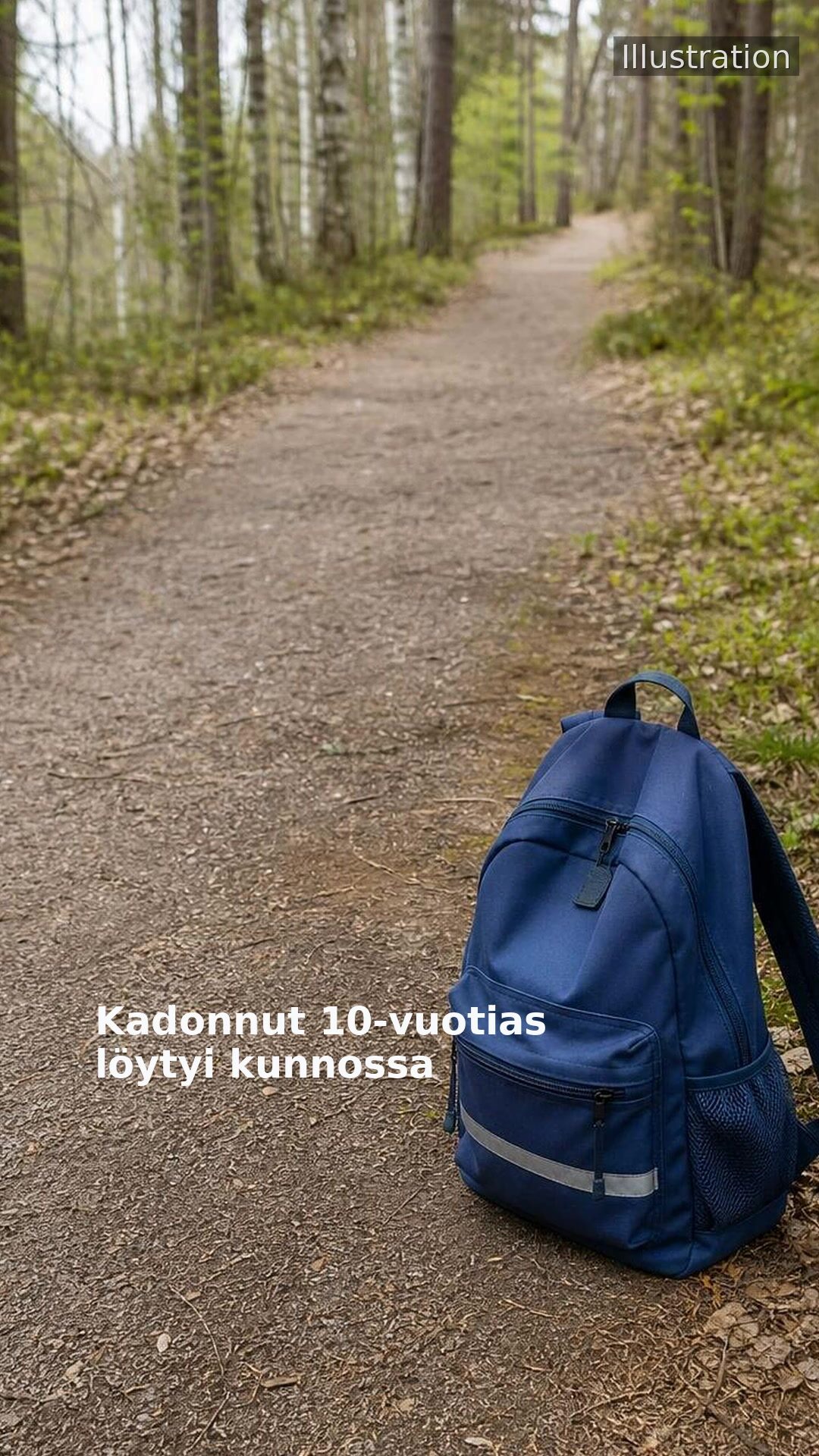 Kadonnut 10-vuotias löytyi kunnossa