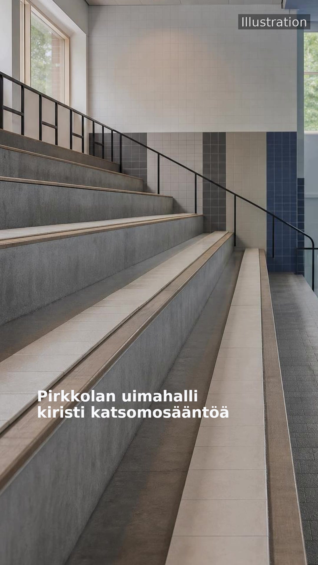 Pirkkolan uimahalli kiristi katsomosääntöä