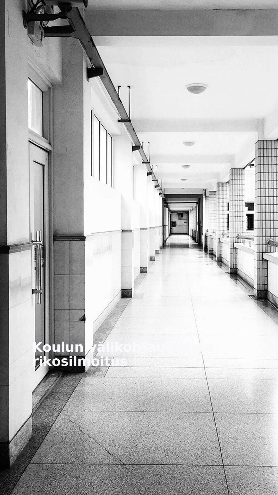 Koulun välikohtauksesta rikosilmoitus