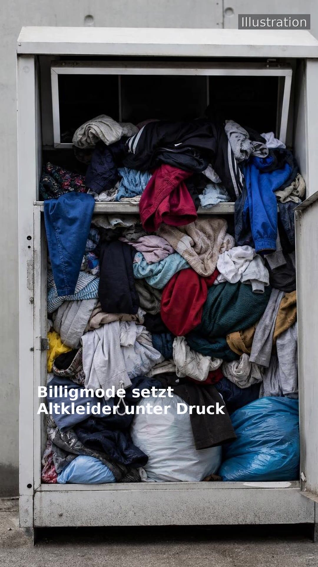 Billigmode setzt Altkleider unter Druck