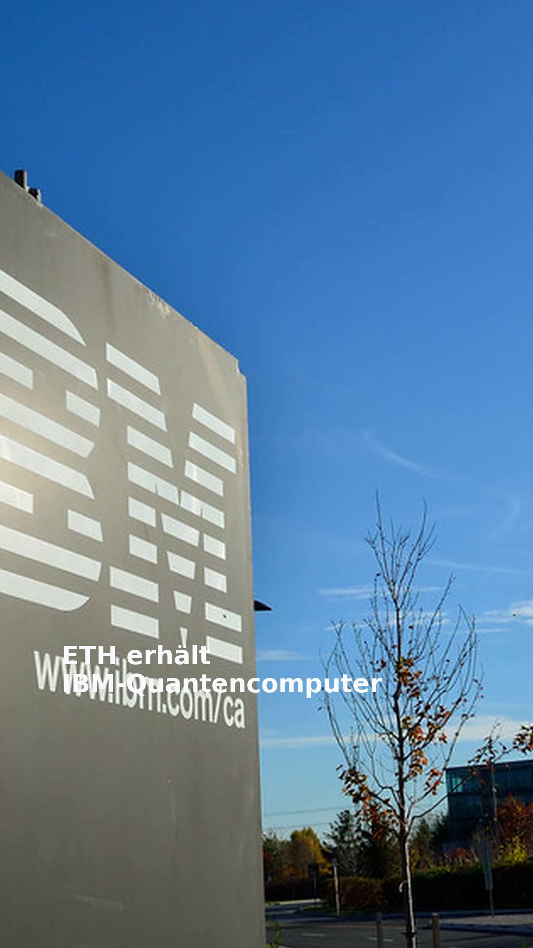 ETH erhält IBM-Quantencomputer
