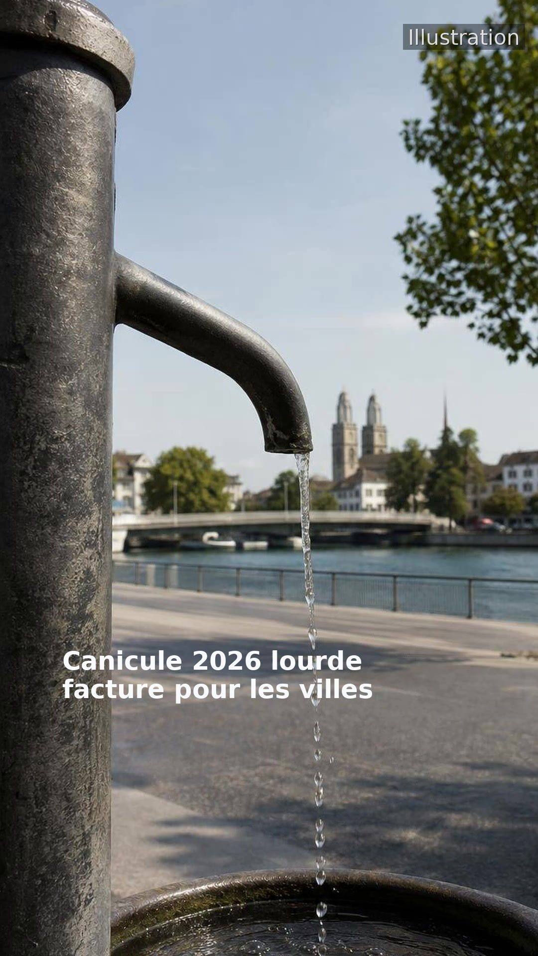 Canicule 2026 lourde facture pour les villes
