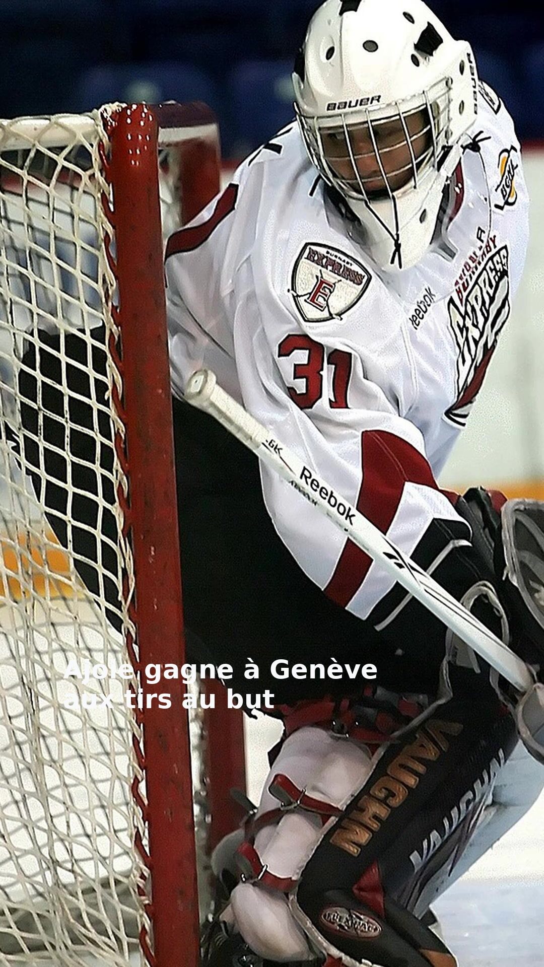Ajoie gagne à Genève aux tirs au but