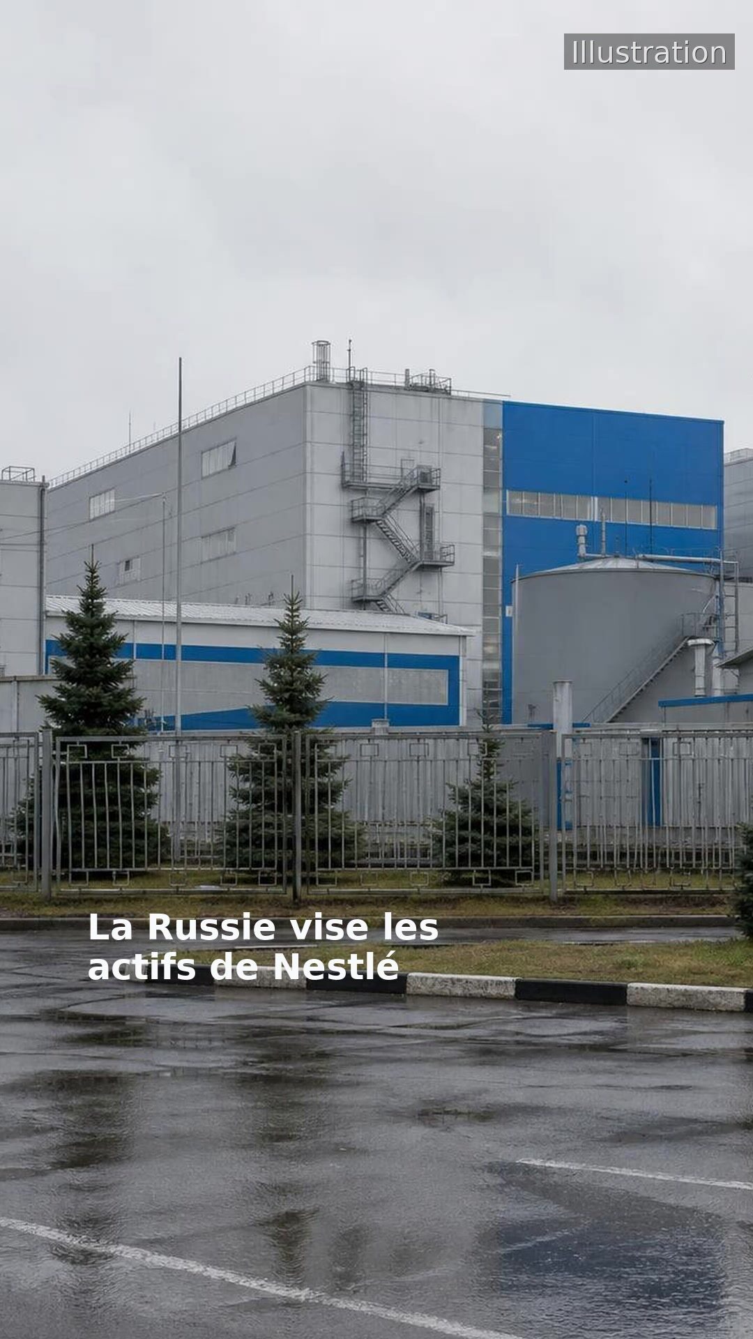 La Russie vise les actifs de Nestlé