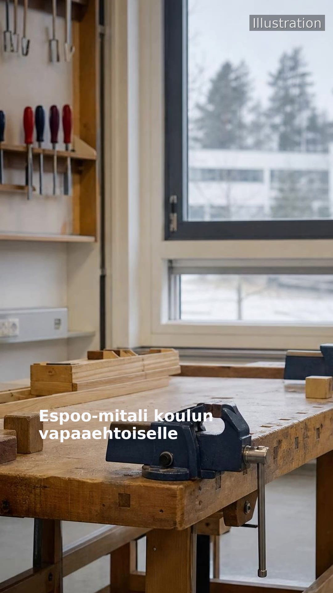 Espoo-mitali koulun vapaaehtoiselle