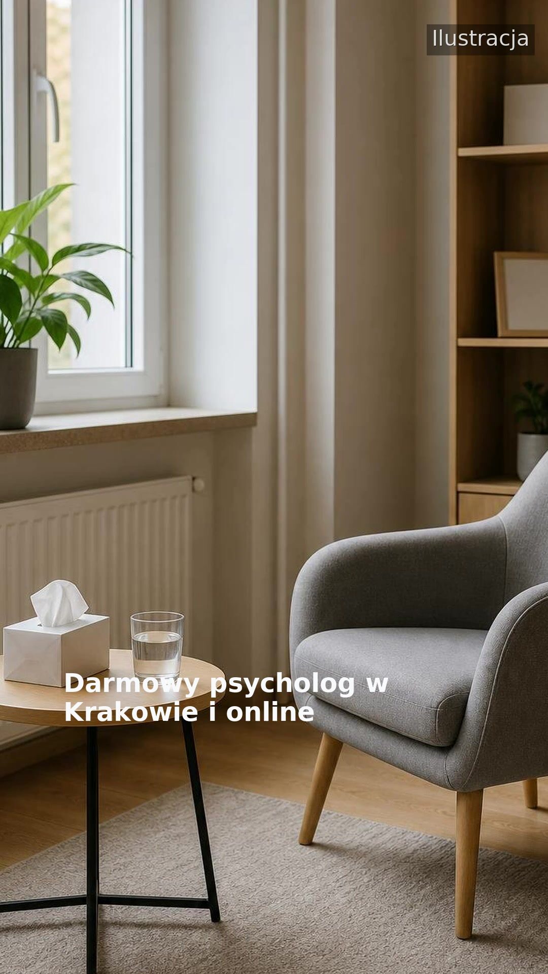 Darmowy psycholog w Krakowie i online