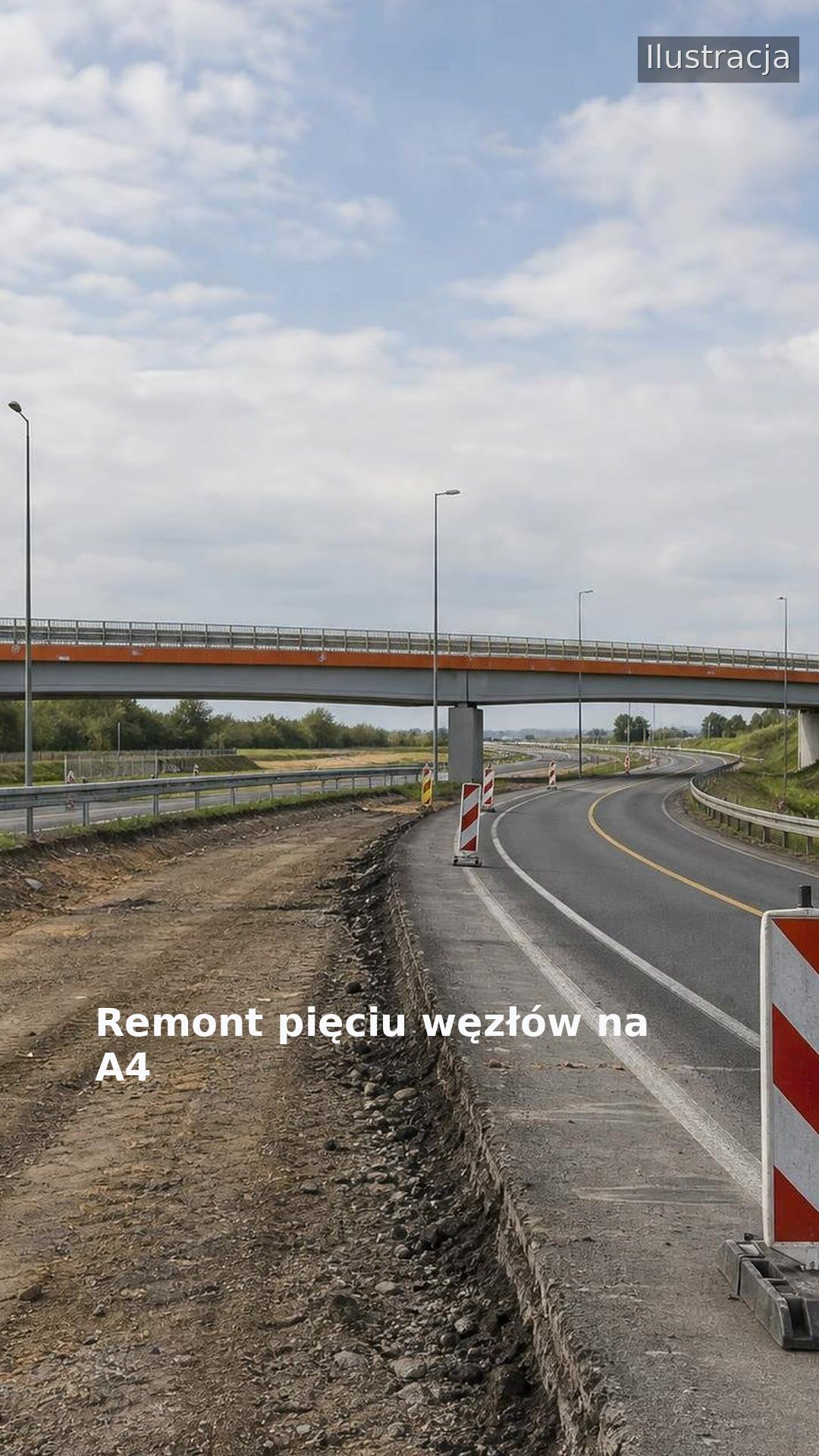 Remont pięciu węzłów na A4