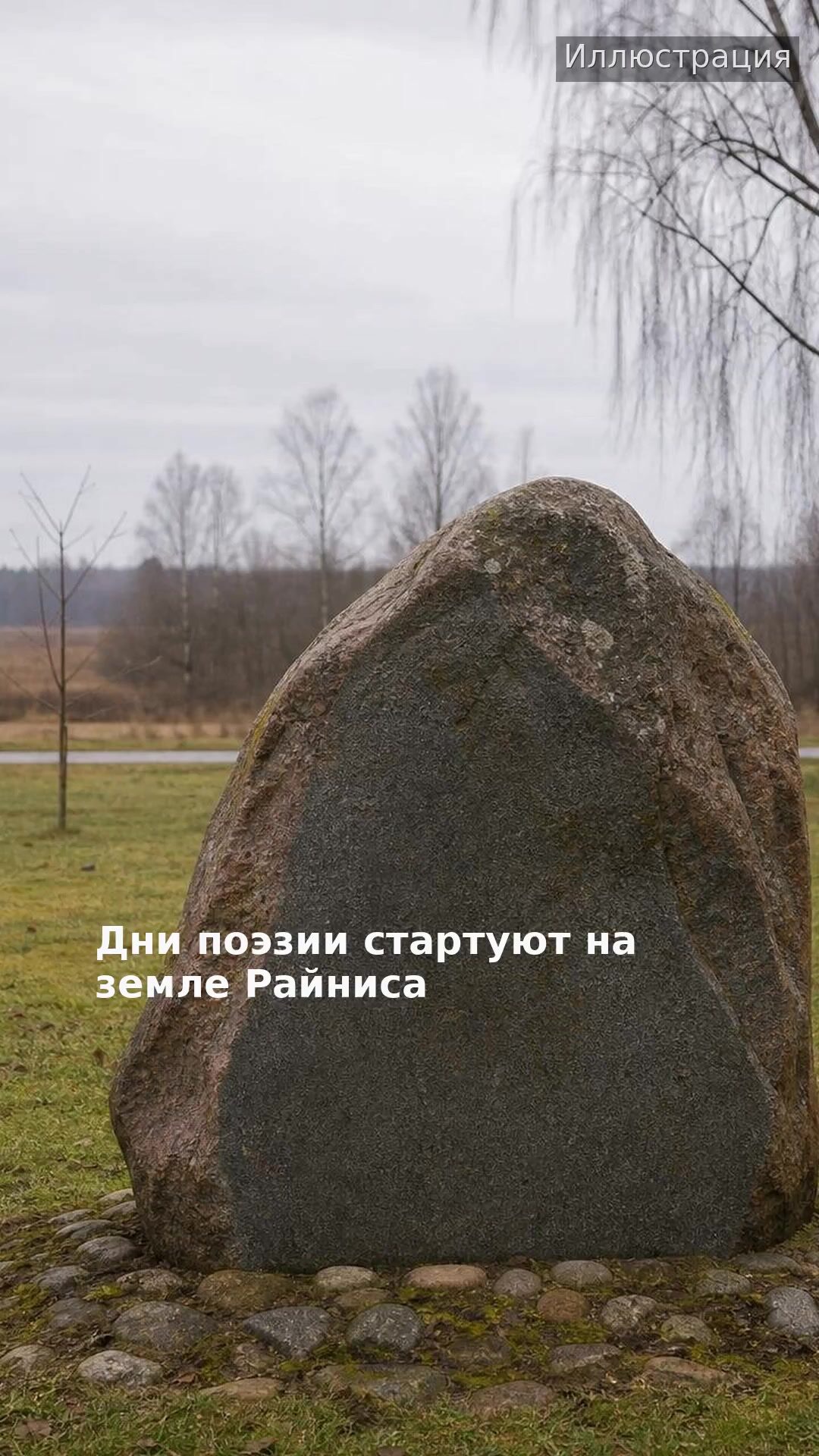 Дни поэзии стартуют на земле Райниса