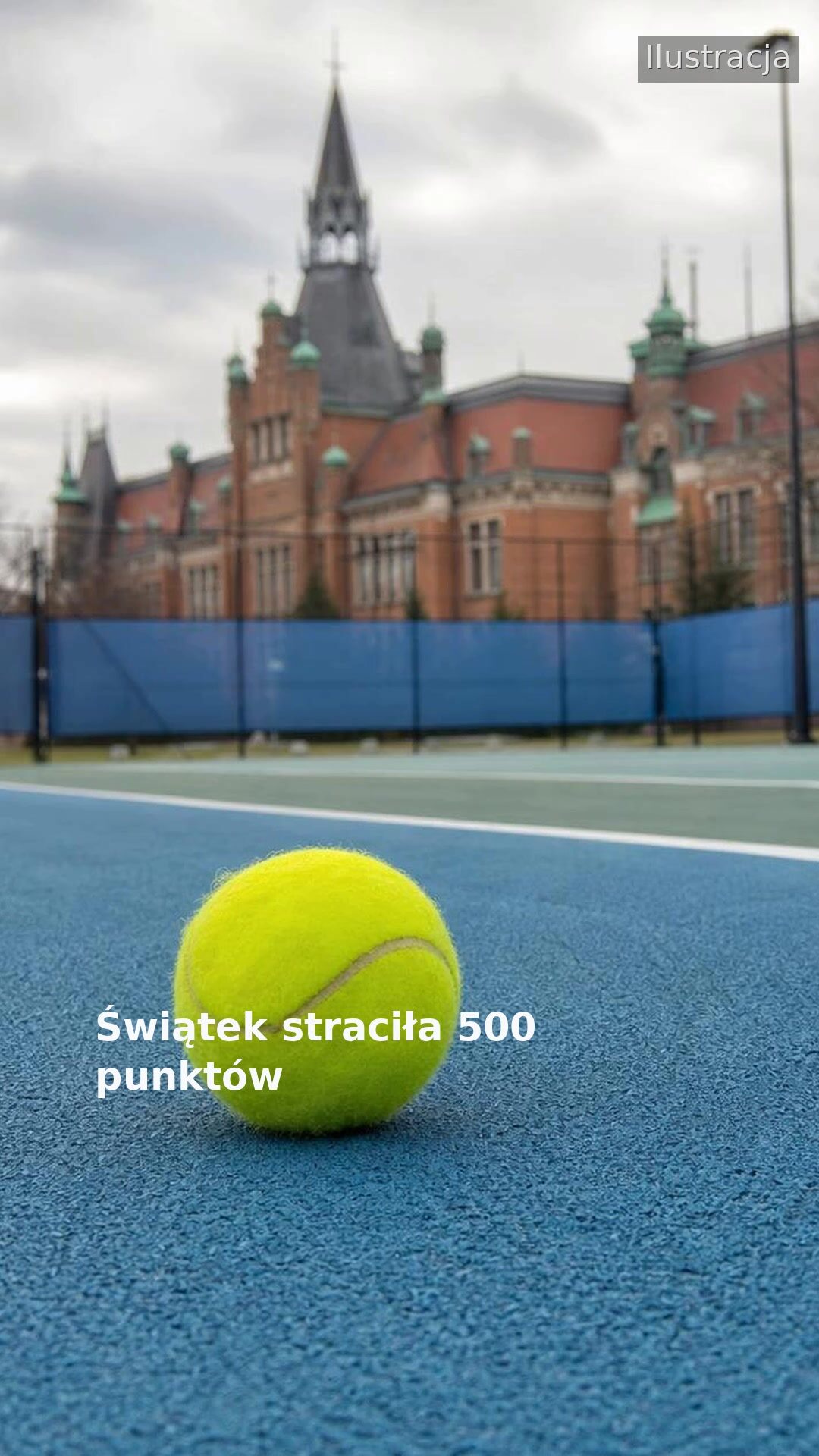 Świątek straciła 500 punktów