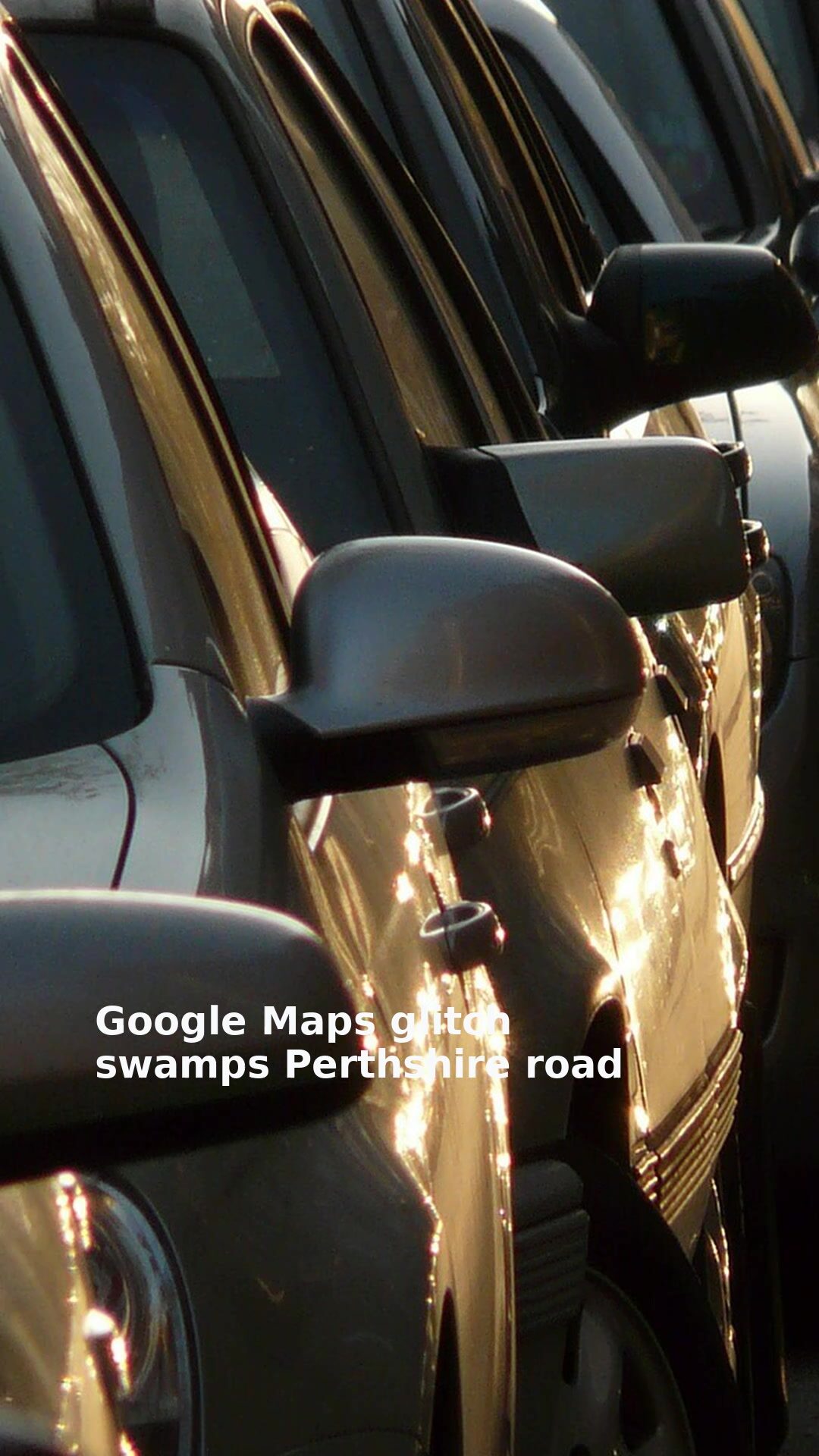 Google Maps glitch swamps Perthshire road