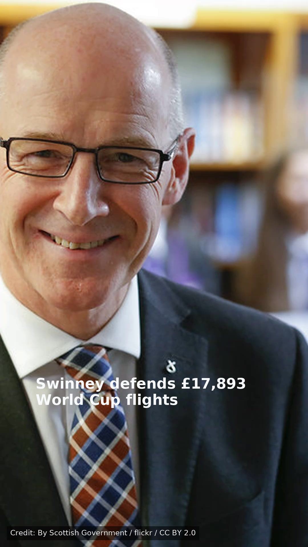 Swinney defends £17,893 World Cup flights