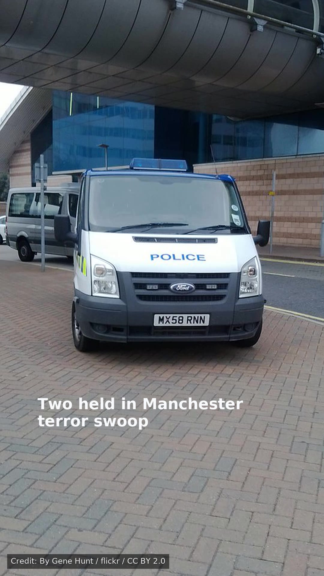 Two held in Manchester terror swoop