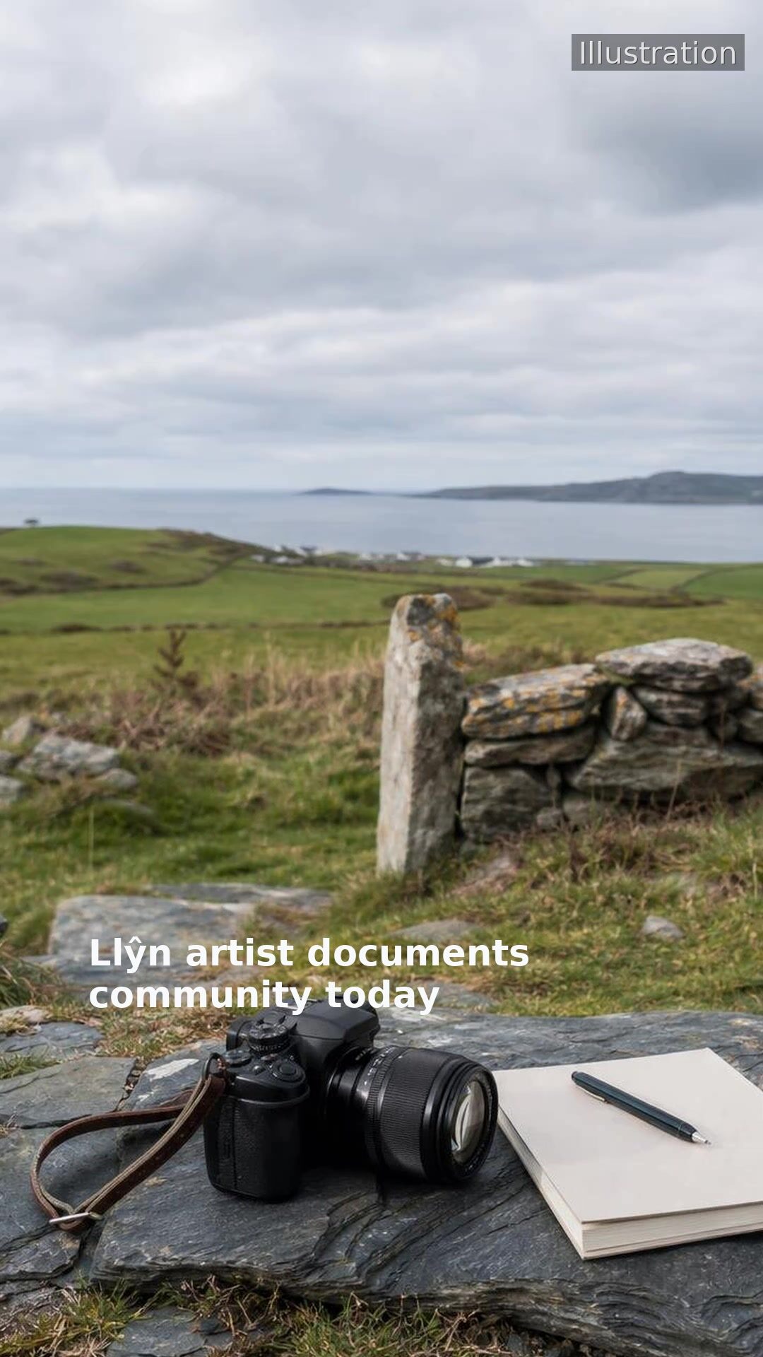 Llŷn artist documents community today