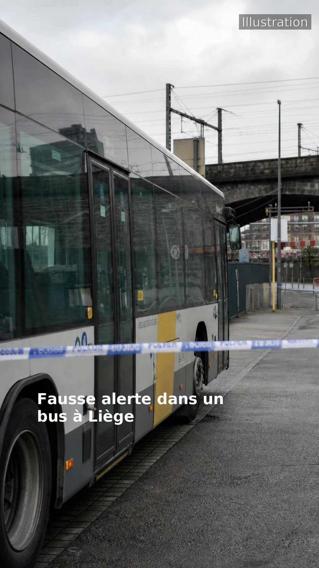 Fausse alerte dans un bus à Liège