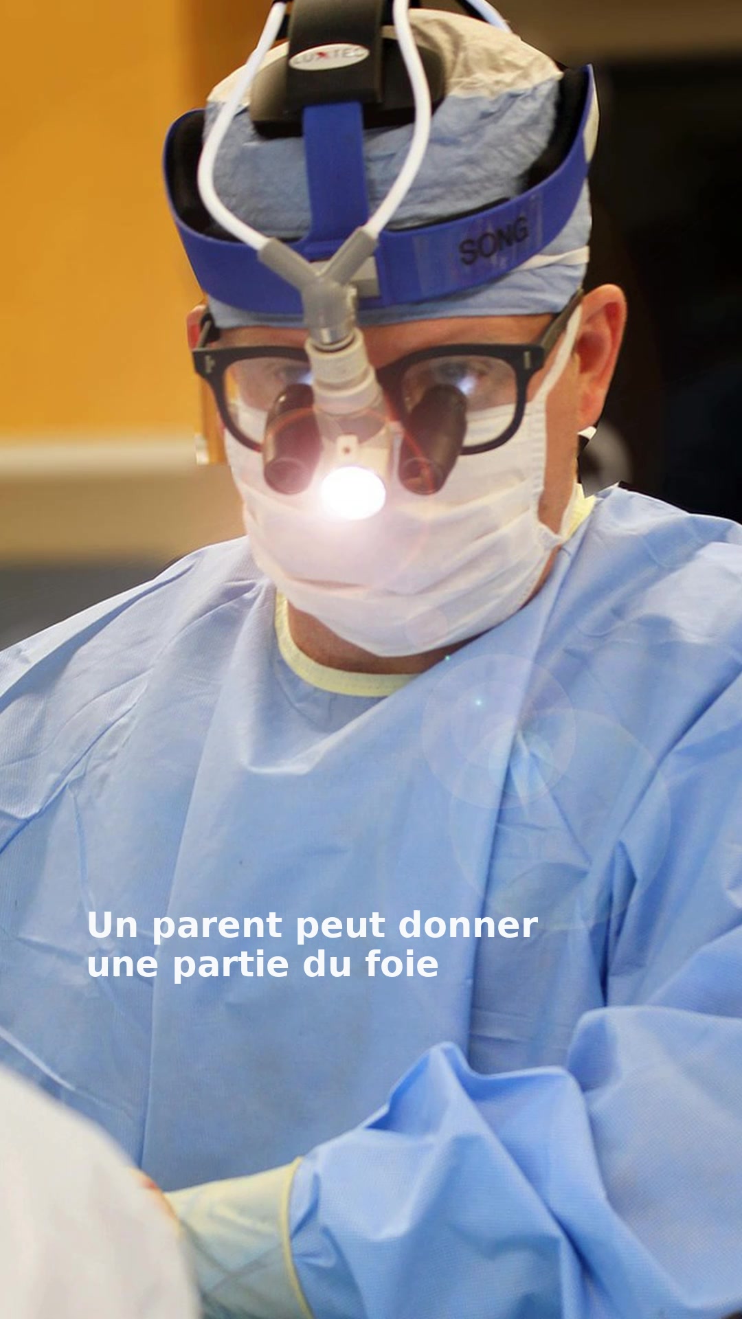 Un parent peut donner une partie du foie
