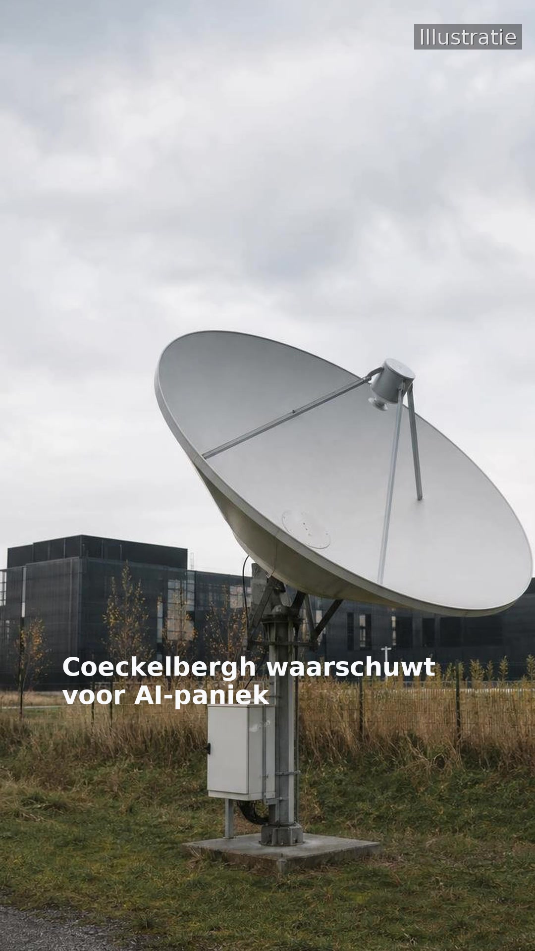 Coeckelbergh waarschuwt voor AI-paniek