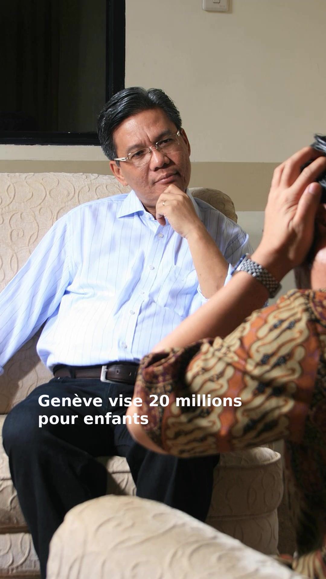Genève vise 20 millions pour enfants