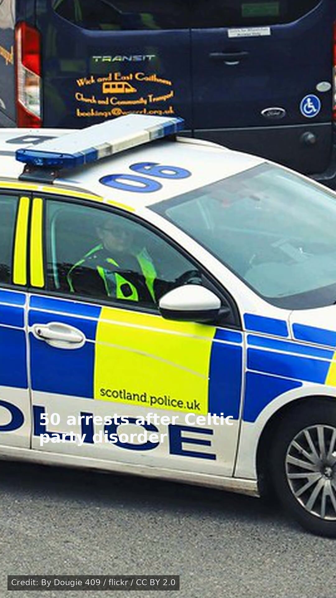 50 arrests after Celtic party disorder