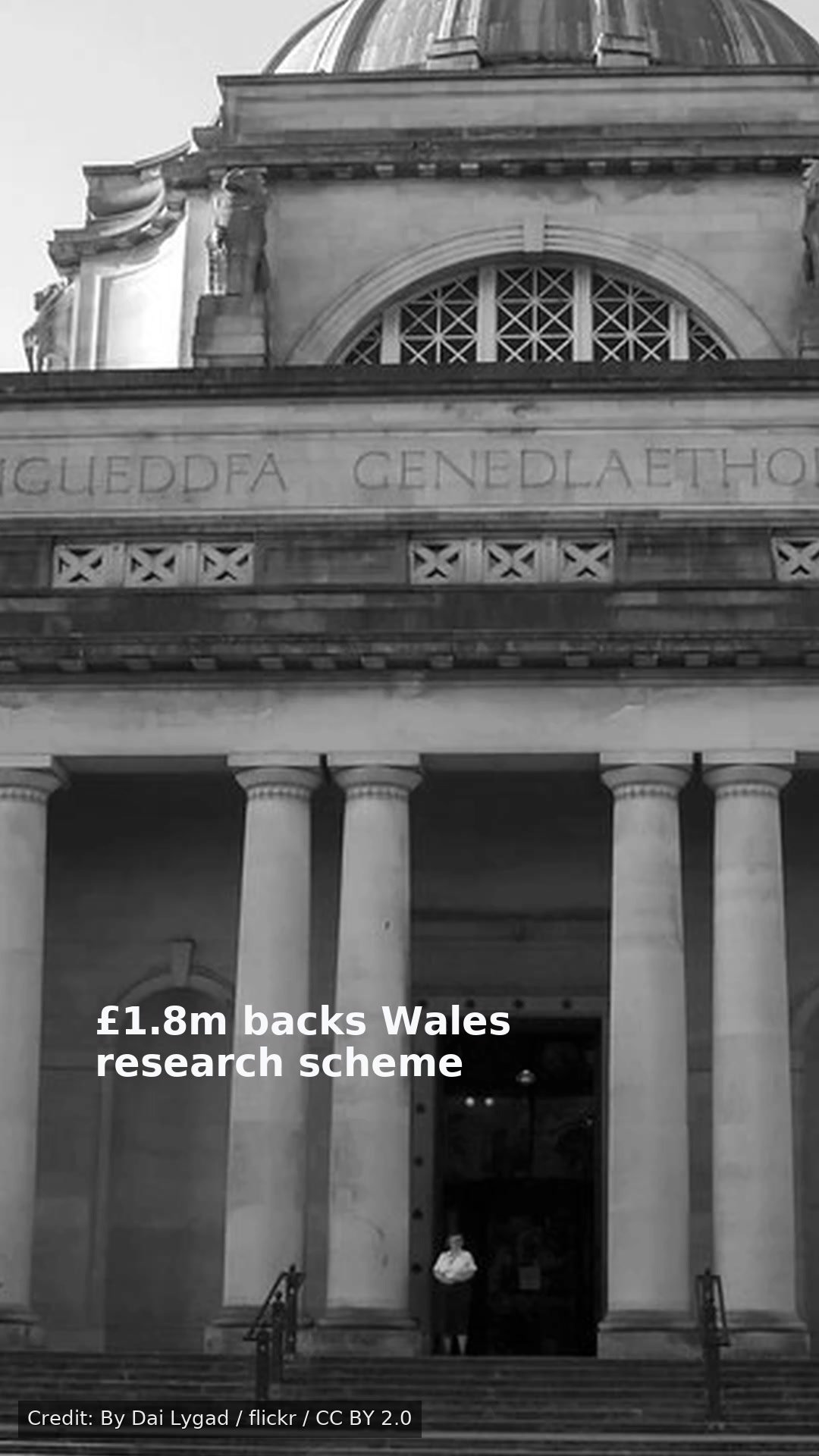 £1.8m backs Wales research scheme