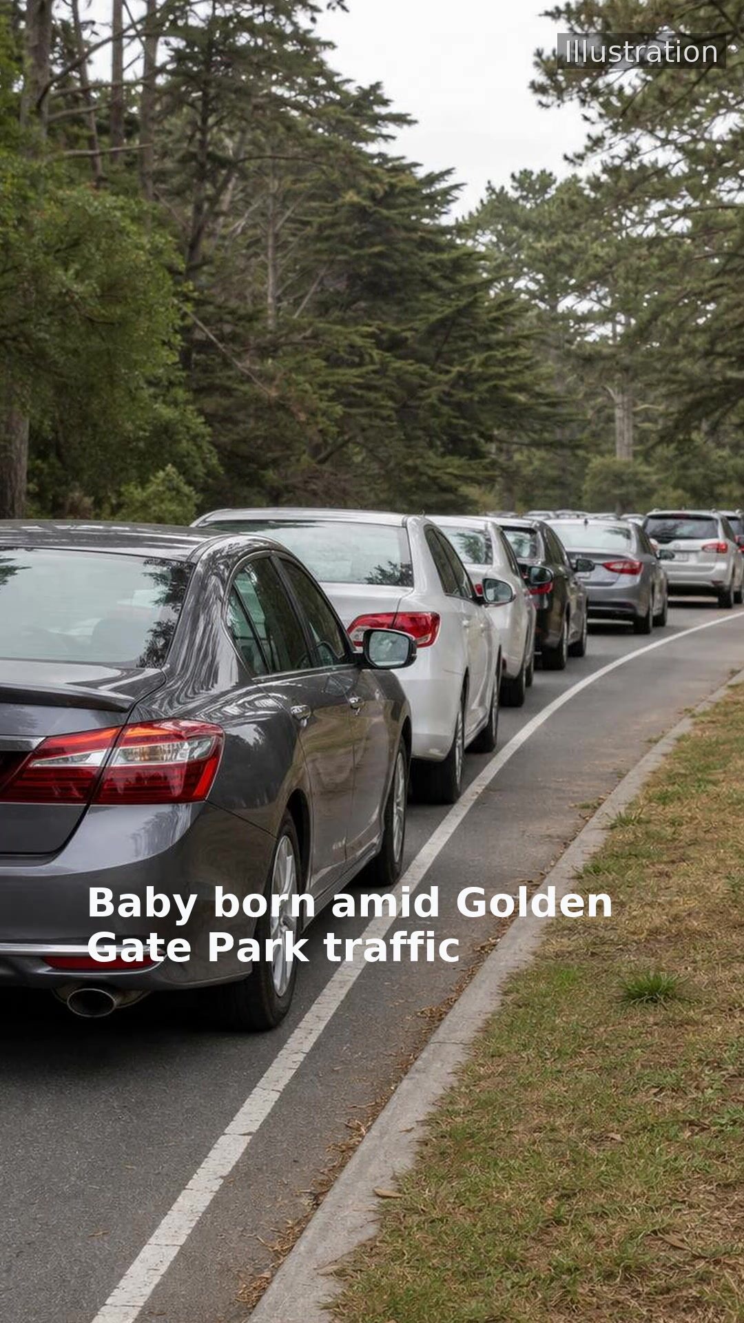 Baby born amid Golden Gate Park traffic