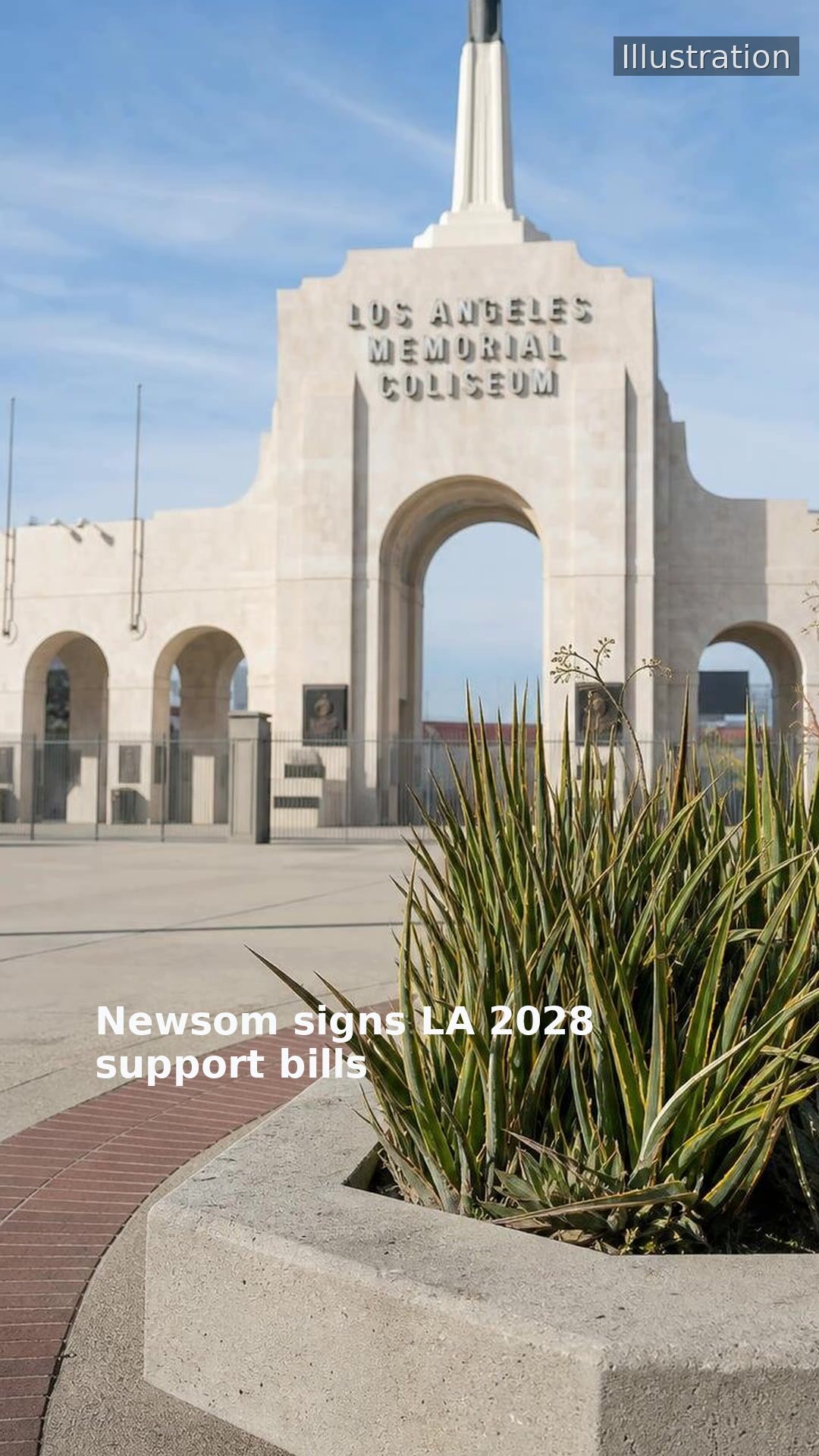 Newsom signs LA 2028 support bills