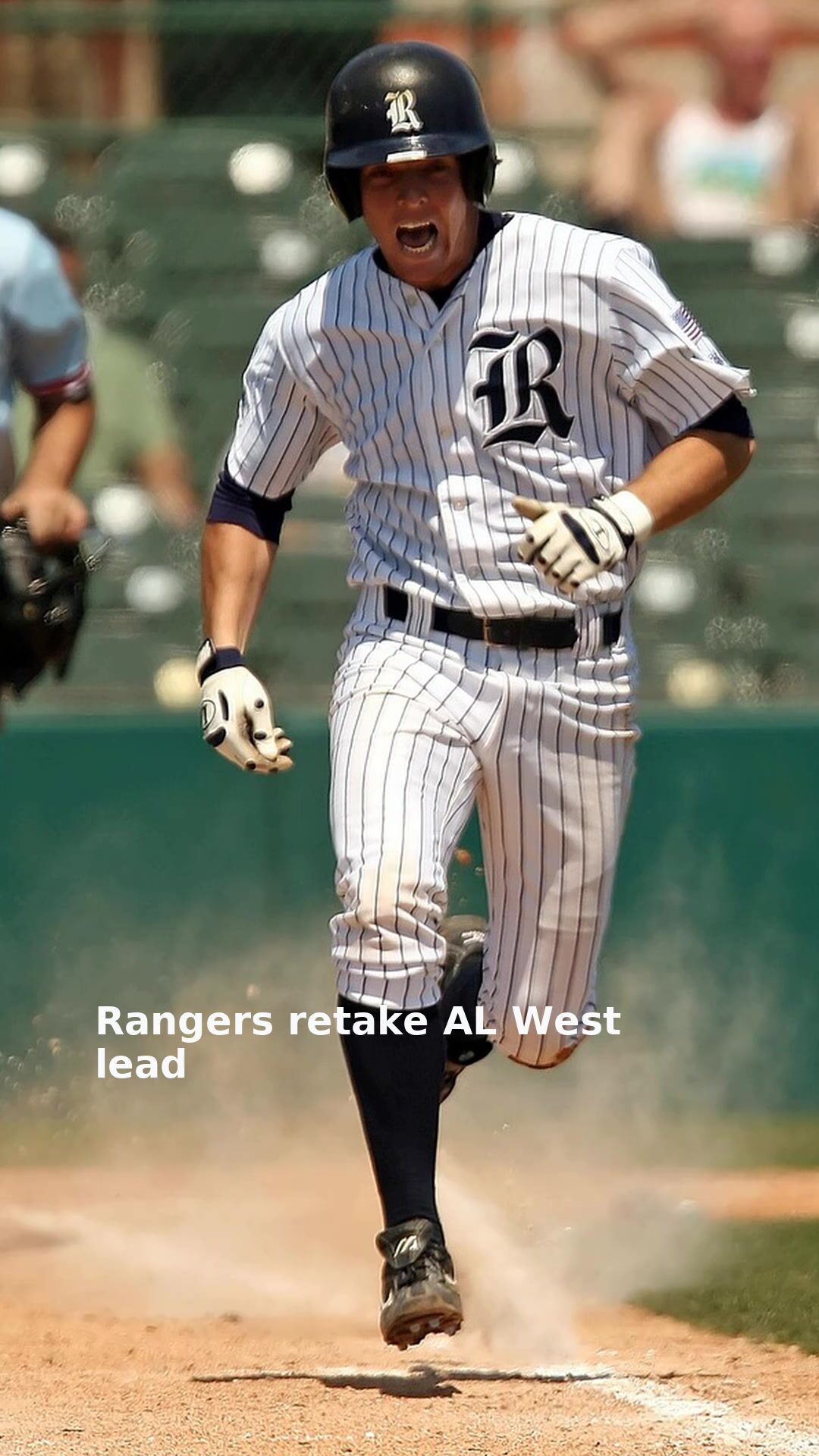 Rangers retake AL West lead