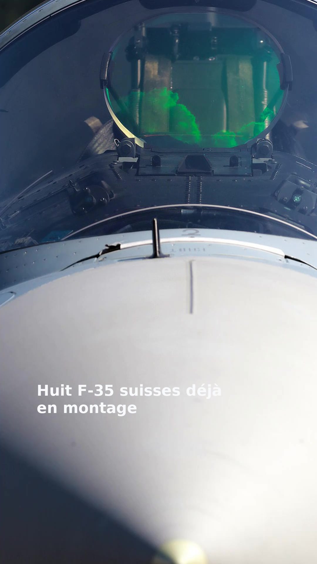 Huit F-35 suisses déjà en montage