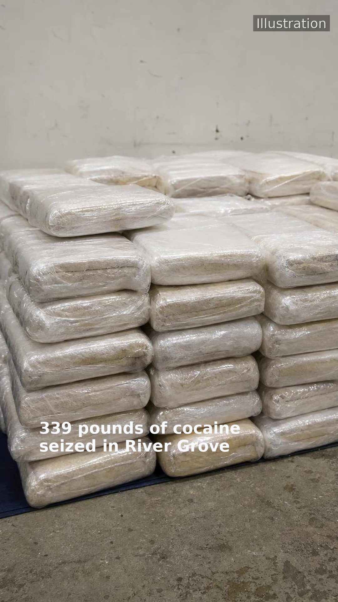 339 pounds of cocaine seized in River Grove