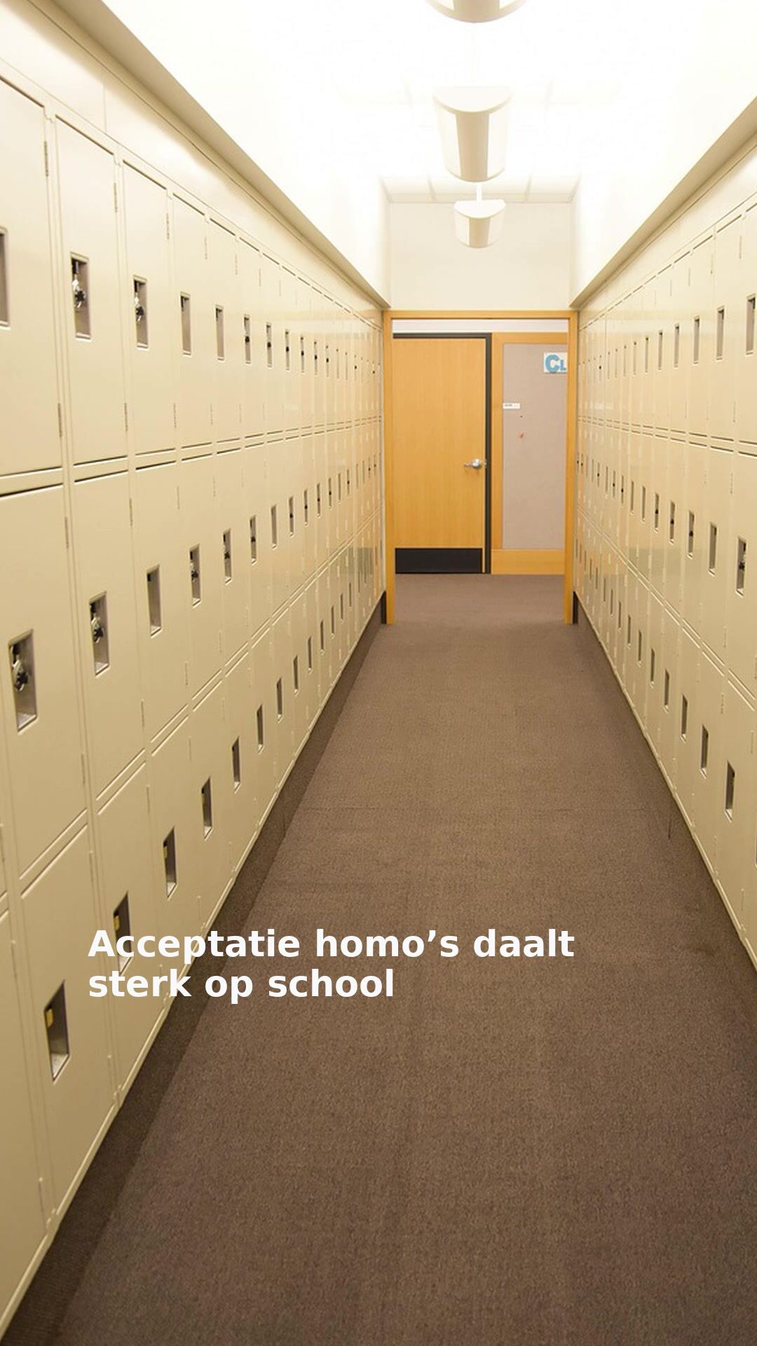Acceptatie homo’s daalt sterk op school