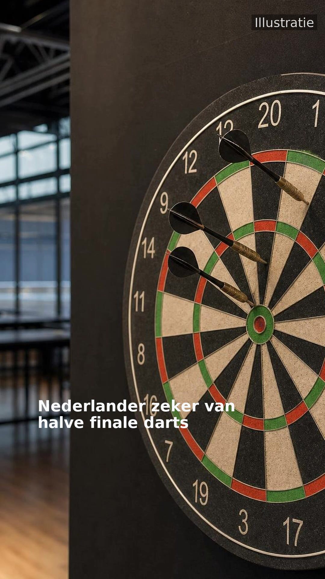 Nederlander zeker van halve finale darts