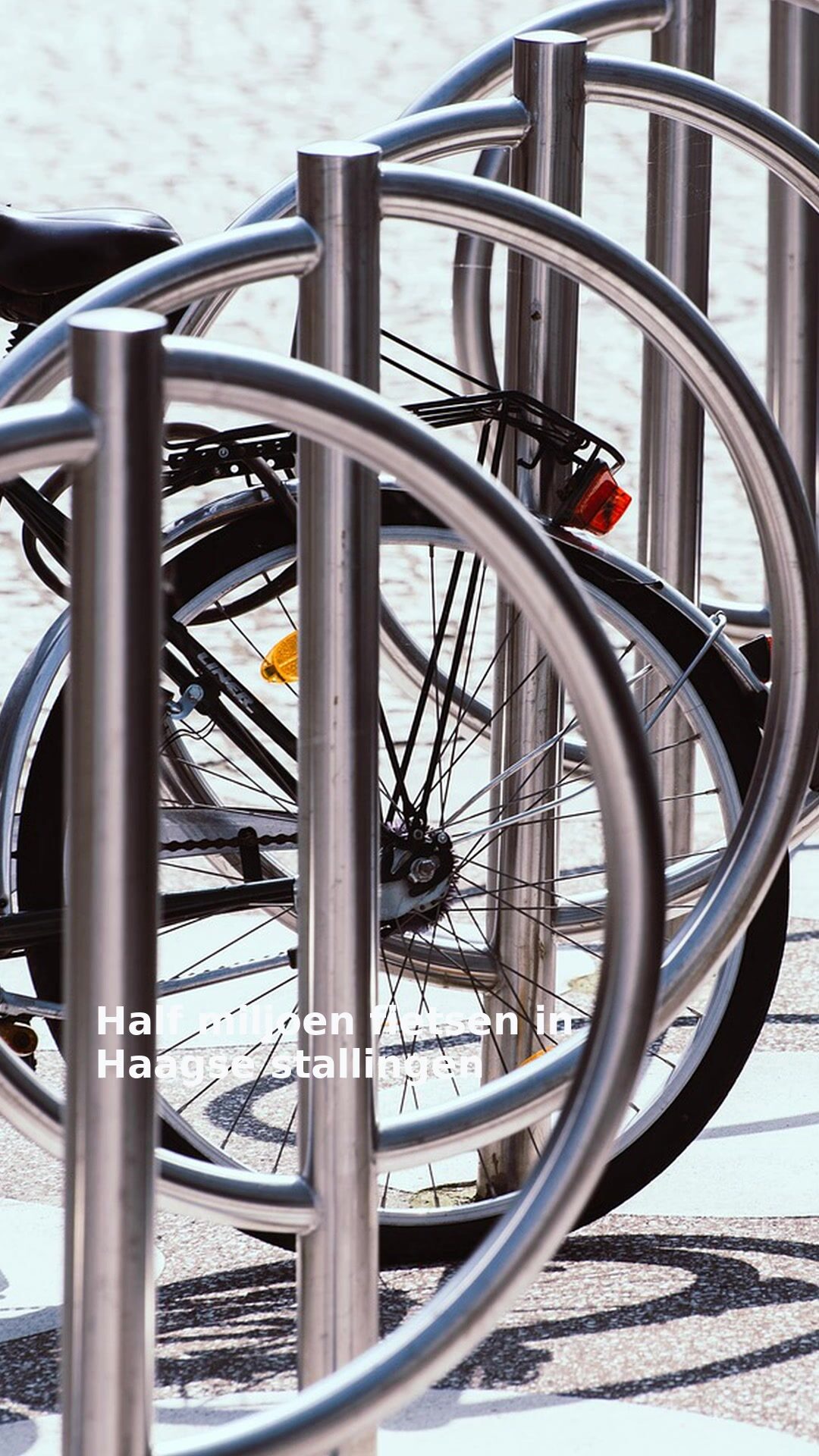 Half miljoen fietsen in Haagse stallingen